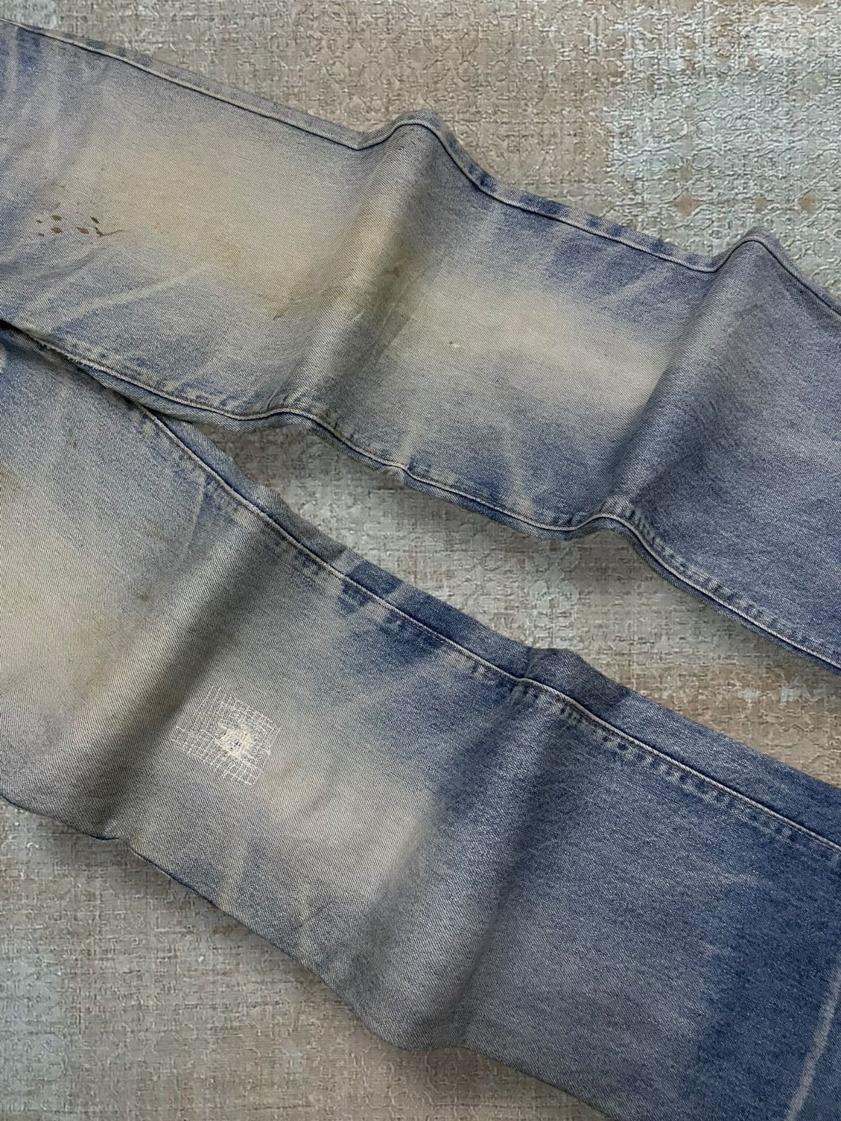 Wrangler Vintage 1990s Designer Wrangler Distressed Mudwash Denim Size US 29 - 8 Thumbnail