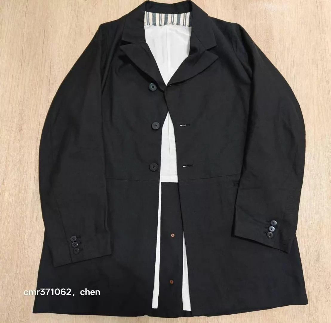 Visvim visvim 19ss ascot blazer black 1 linen wool blend Size US S / EU 44-46 / 1 - 6 Thumbnail