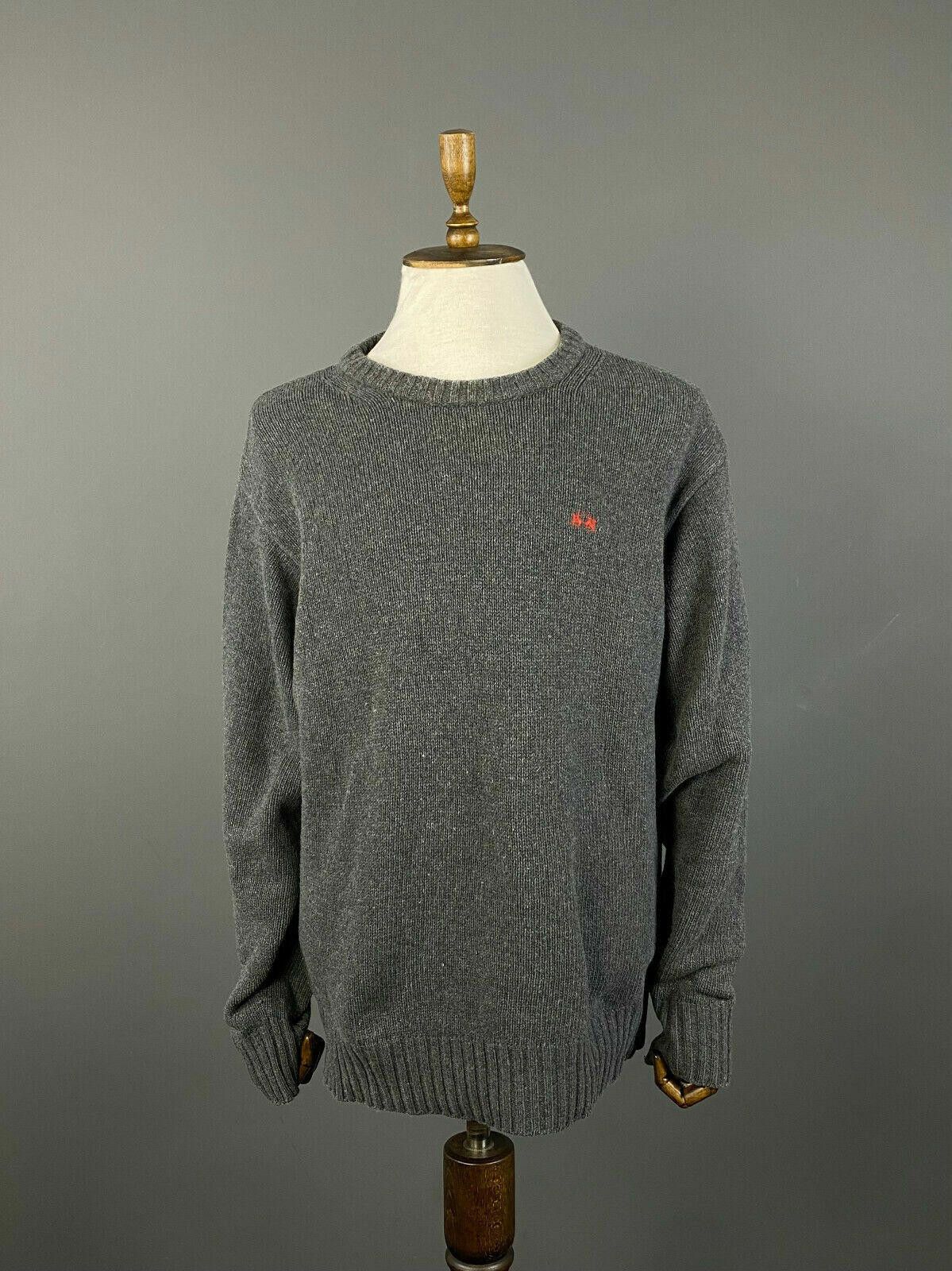 La Martina Vintage La Martina Grey Wool Knit Sweater Size XXL 2XL Size US XXL / EU 58 / 5 - 1 Thumbnail