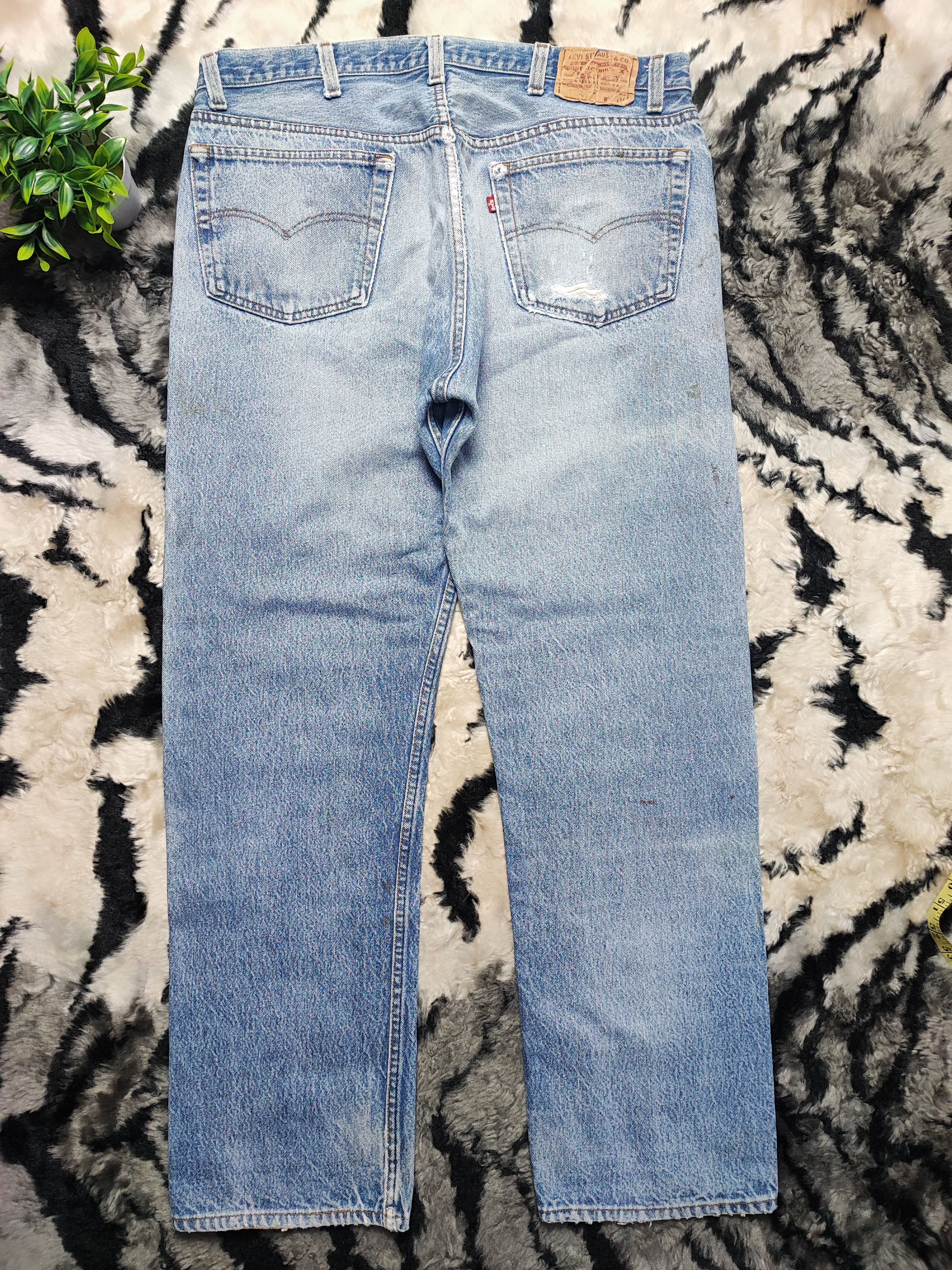 Levi's × Vintage Vintage Levi's 501 80s Made In USA Size US 36 / EU 52 - 11 Thumbnail