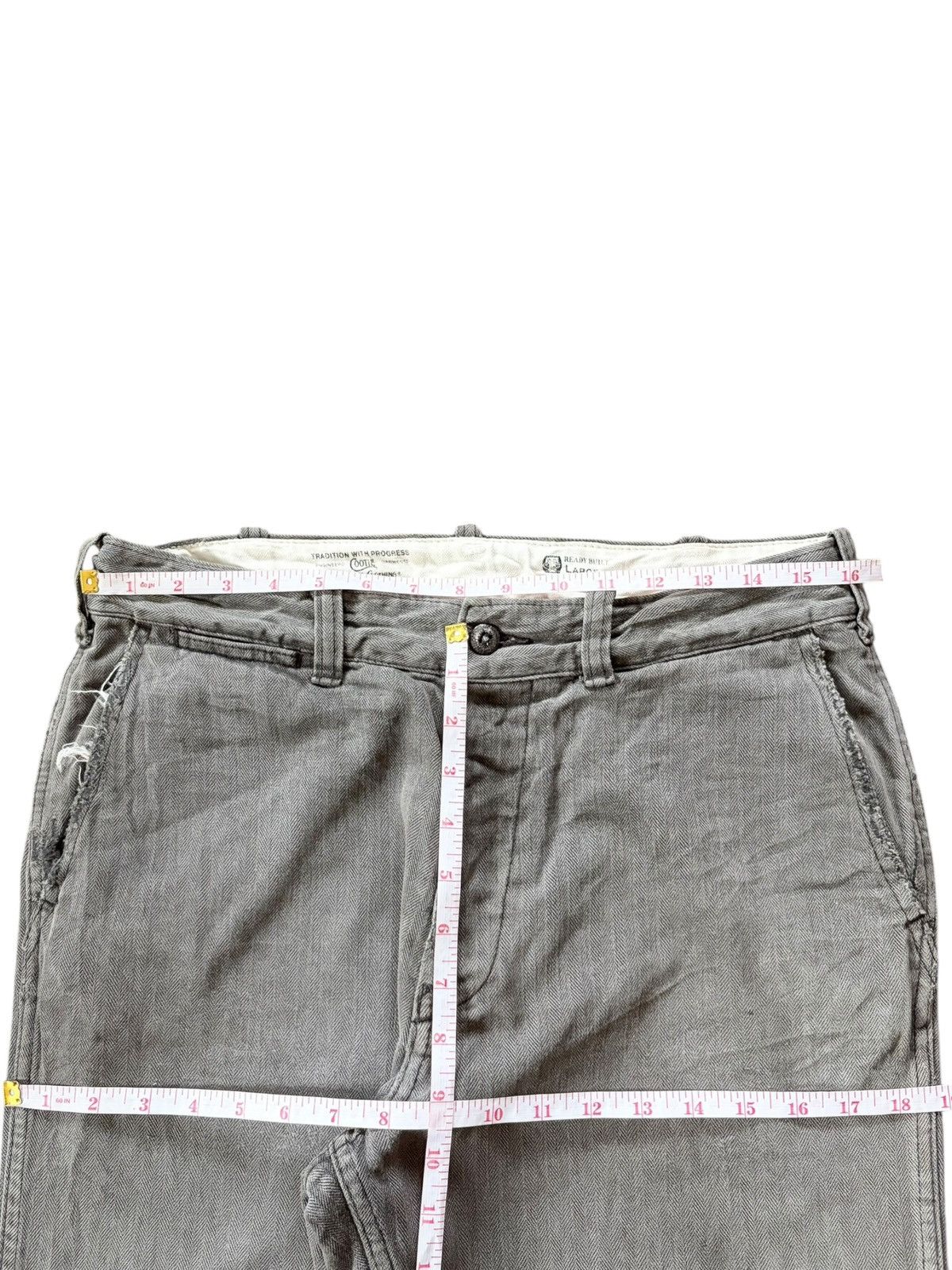 Coogi Vintage Japanese Brand Charcoal Wash Distressed Loose Jeans Size US 32 / EU 48 - 8 Thumbnail