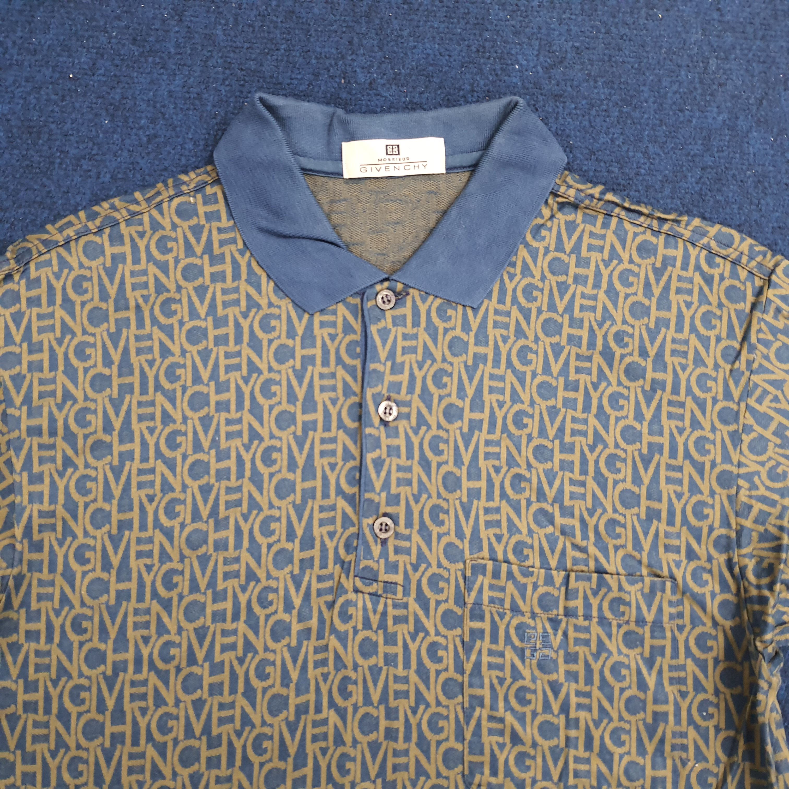 Designer × Givenchy Givenchy Luxury Brand Polo Shirt Size US M / EU 48-50 / 2 - 2 Thumbnail