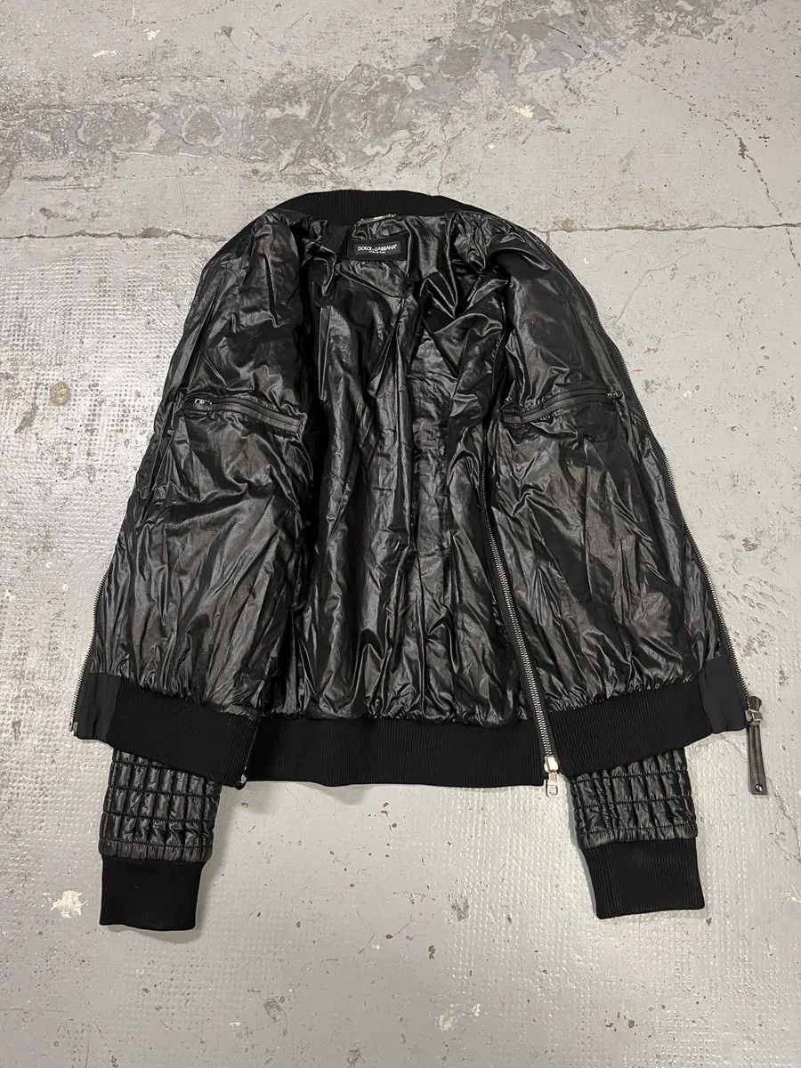 Dolce & Gabbana 2010s Dolce & Gabbana Black Quilted Light Jacket Size US L / EU 52-54 / 3 - 8 Thumbnail