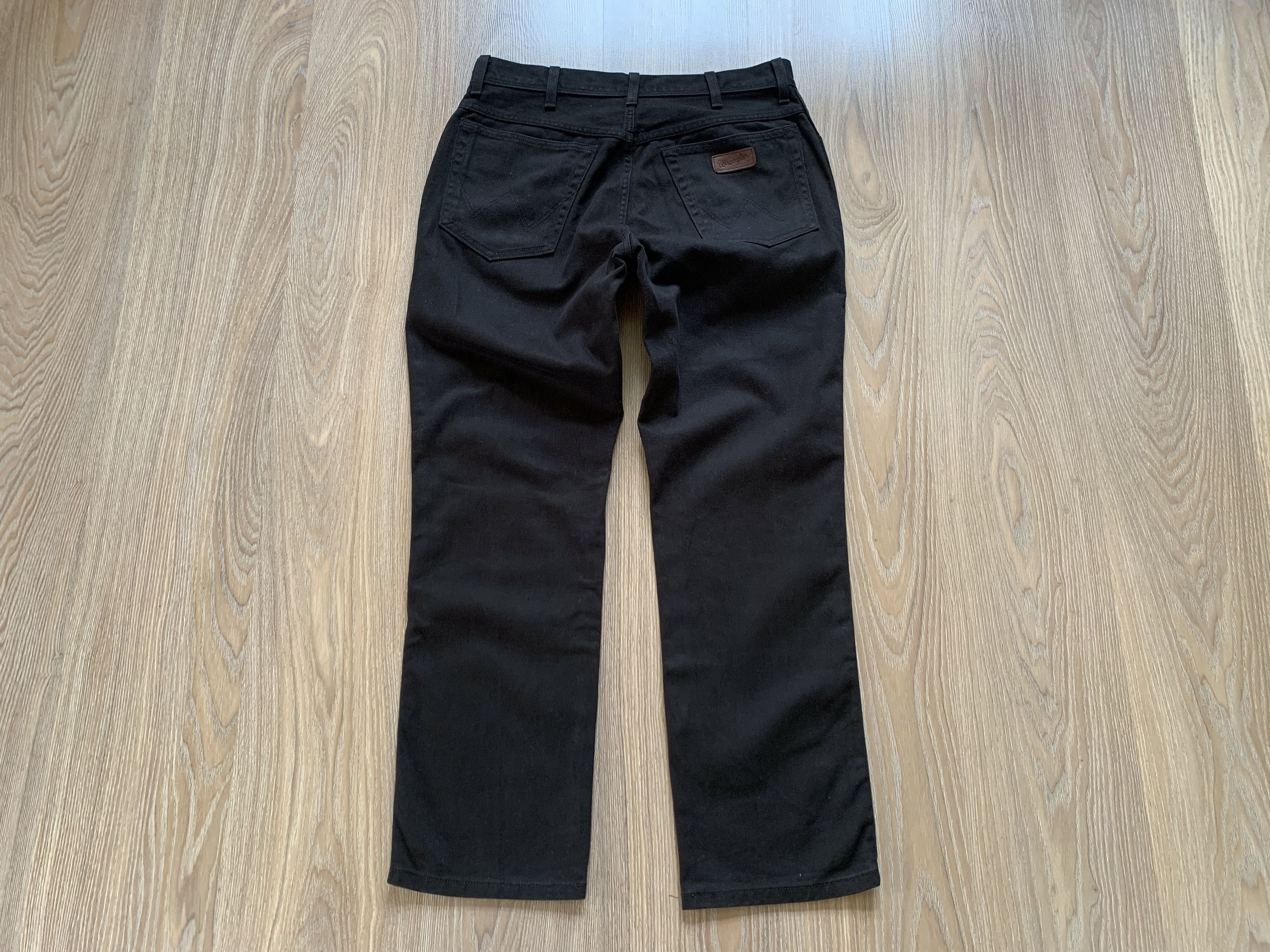 Wrangler Wrangler Regular Fit Black Jeans Size US 34 / EU 50 - 3 Thumbnail