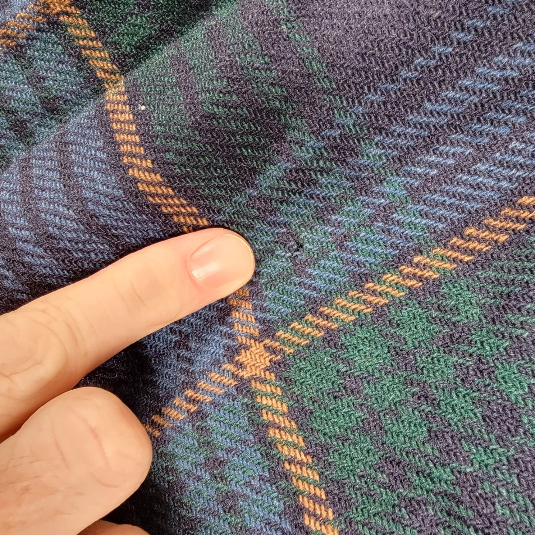Pendleton VINTAGE Pendleton Jacket Mens Wool Plaid Mackinaw Cruiser Mid-Length Blue Green US Size US M / EU 48-50 / 2 - 6 Thumbnail