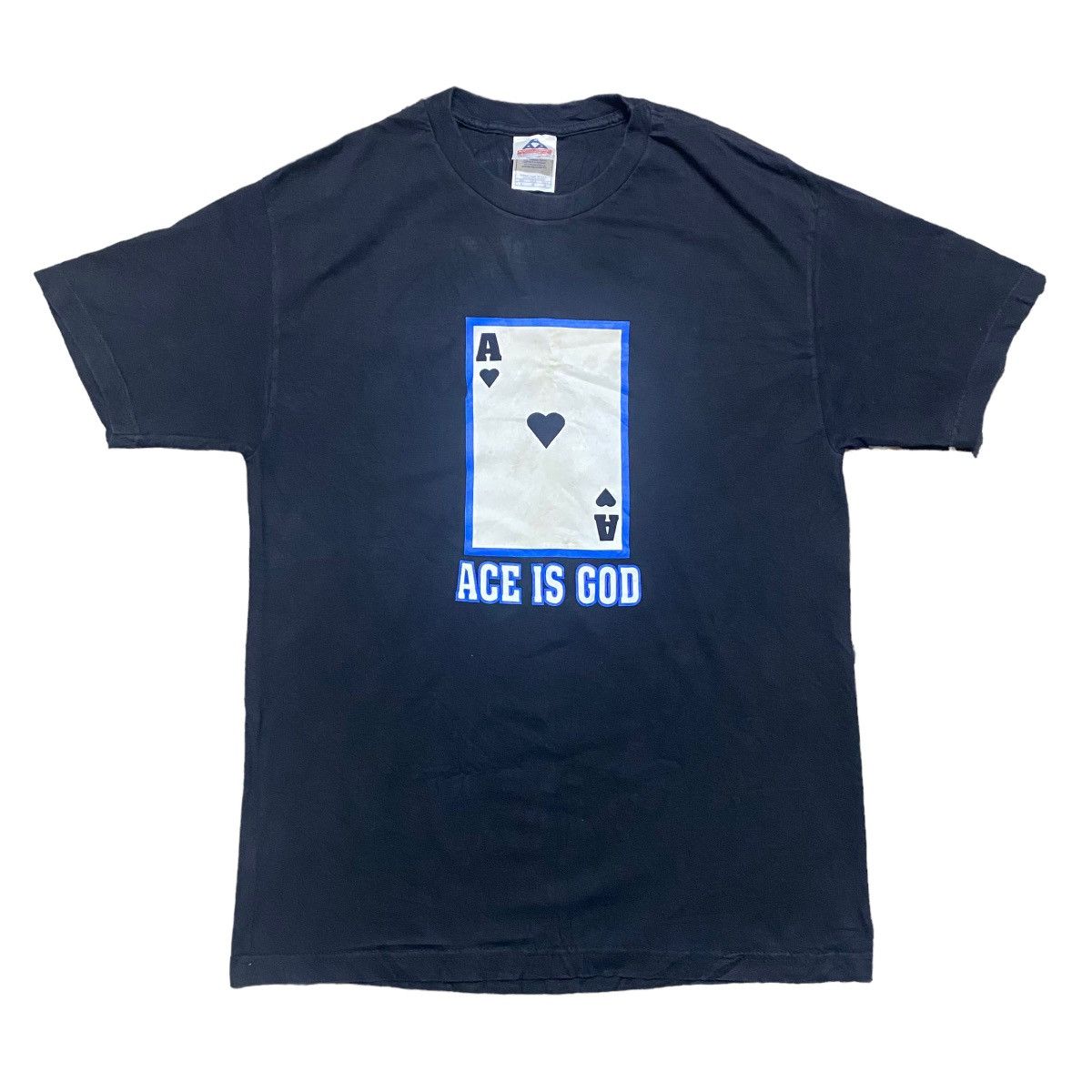 Vintage Vintage 90s Ace is God Tshirt Size US L / EU 52-54 / 3 - 1 Thumbnail