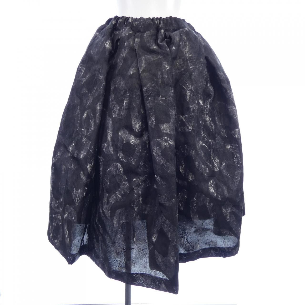 Comme des Garcons Comme des Garçons COMME des GARCONS Silk Skirt Textile Skirts RO-S011 DUTY FREE for USA Size ONE SIZE - 1 Thumbnail
