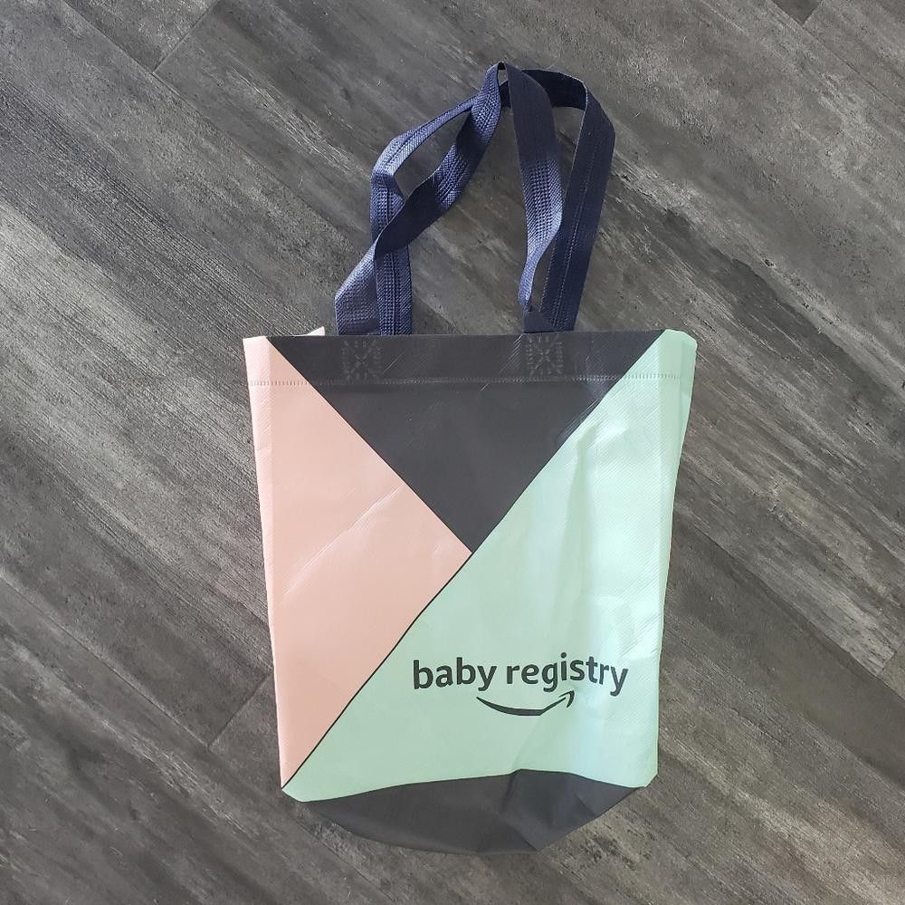 Designer Multicolored Baby Registry Small Storage Tote Size ONE SIZE - 1 Thumbnail