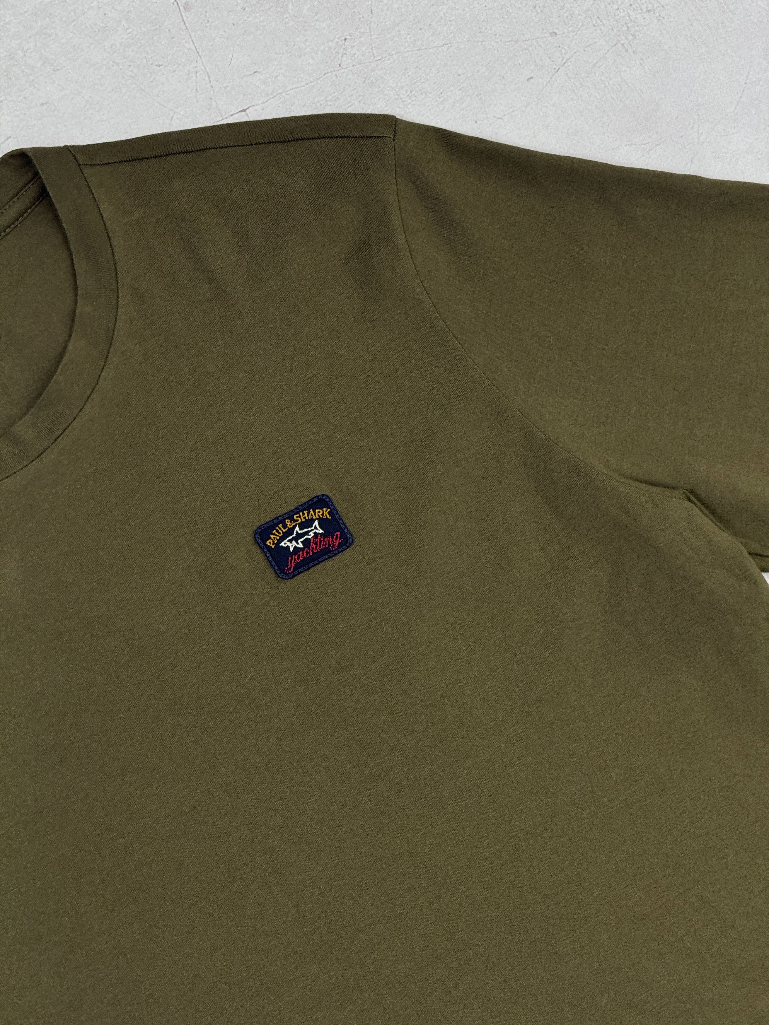 Paul & Shark Paul & Shark T-Shirt Khaki Green Size US S / EU 44-46 / 1 - 8 Thumbnail