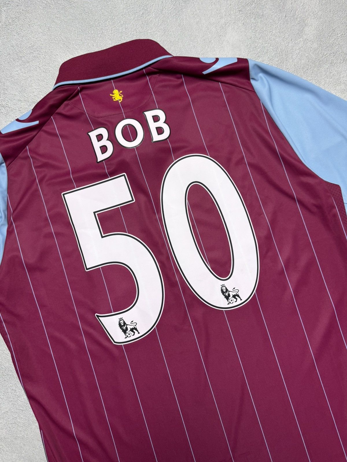 Macron Aston Villa 2014 2015 Home Shirt Soccer Jersey Macron Size US XL / EU 56 / 4 - 10 Thumbnail