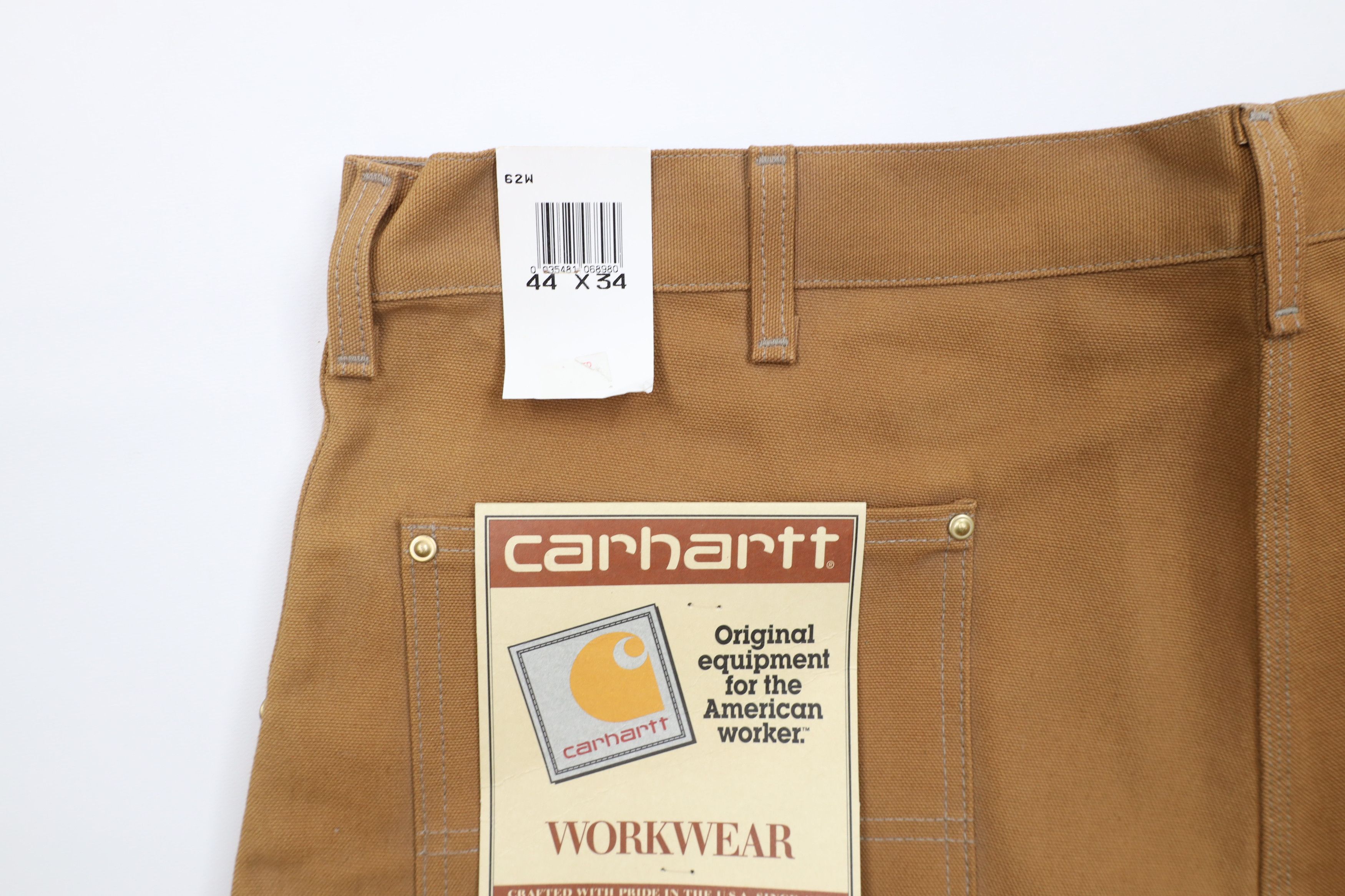 Carhartt Deadstock Vintage 90s Carhartt Wide Leg Pants Duck Brown USA Size US 44 / EU 60 - 12 Thumbnail