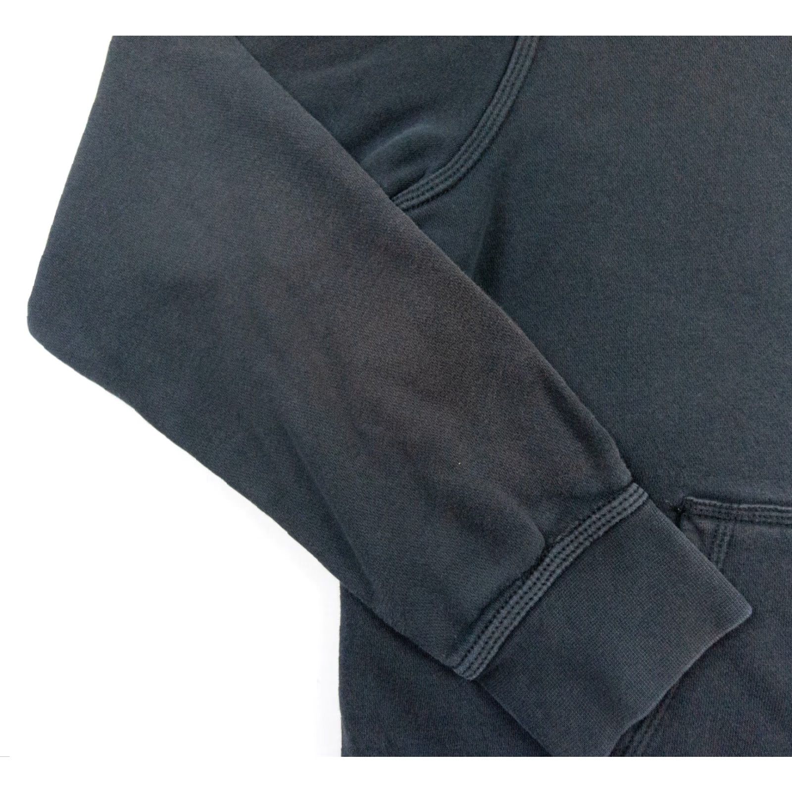 Nike VINTAGE Nike Sweatshirt Mens Medium Black Hoodie Pullover Swoosh Adult Sweater Faded Size US M / EU 48-50 / 2 - 7 Thumbnail