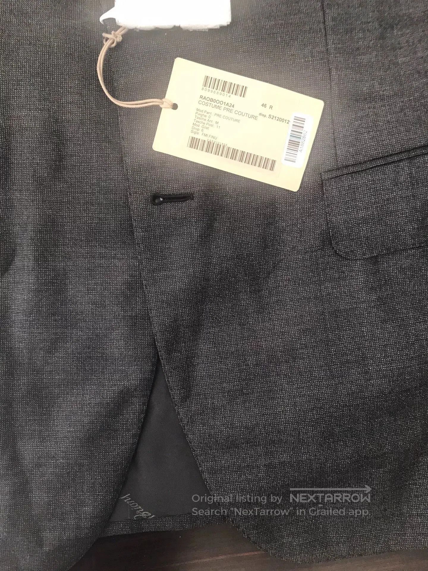 Brioni Brioni Gray Wool Suit Size 46. Size US S / EU 44-46 / 1 - 4 Thumbnail