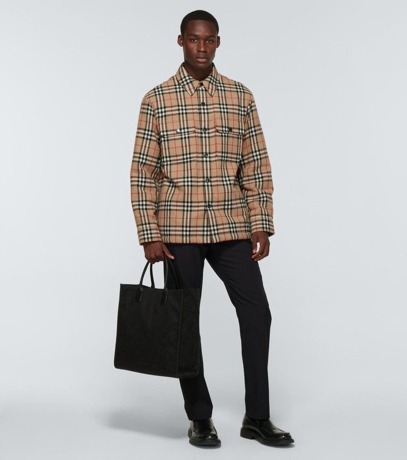 Burberry Burberry Archive Virgin Wool Check Overshirt Jacket Large Size US L / EU 52-54 / 3 - 14 Thumbnail
