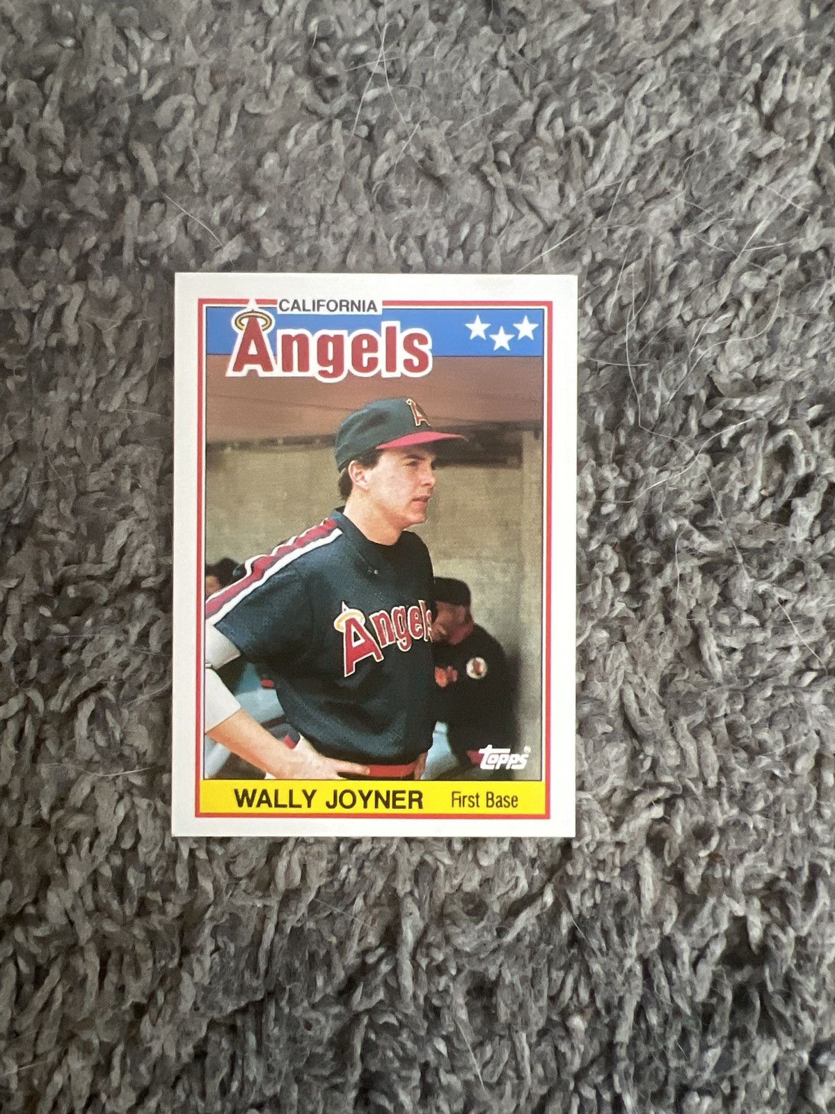 MLB 1988 Topps #40 Wally Joyner Card Size ONE SIZE - 1 Thumbnail