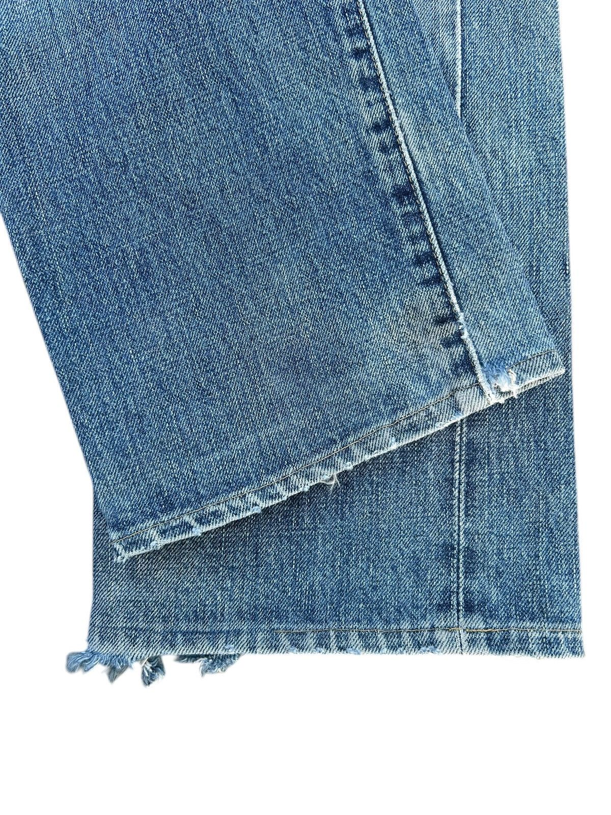 Kapital Thrashed Vintage Levis Big E Selvedge Denim Jeans Size US 29 - 5 Thumbnail