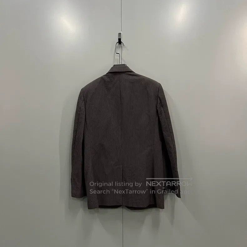 Hermes Hermes Striped Suit Jacket Size 50R - 2 Thumbnail