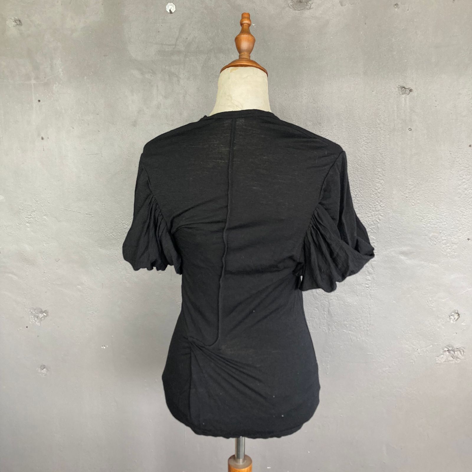 Junya Watanabe S/S07 Asymmetrical Gather Balloon Sleeves Blouse Size M / US 6-8 / IT 42-44 - 4 Thumbnail