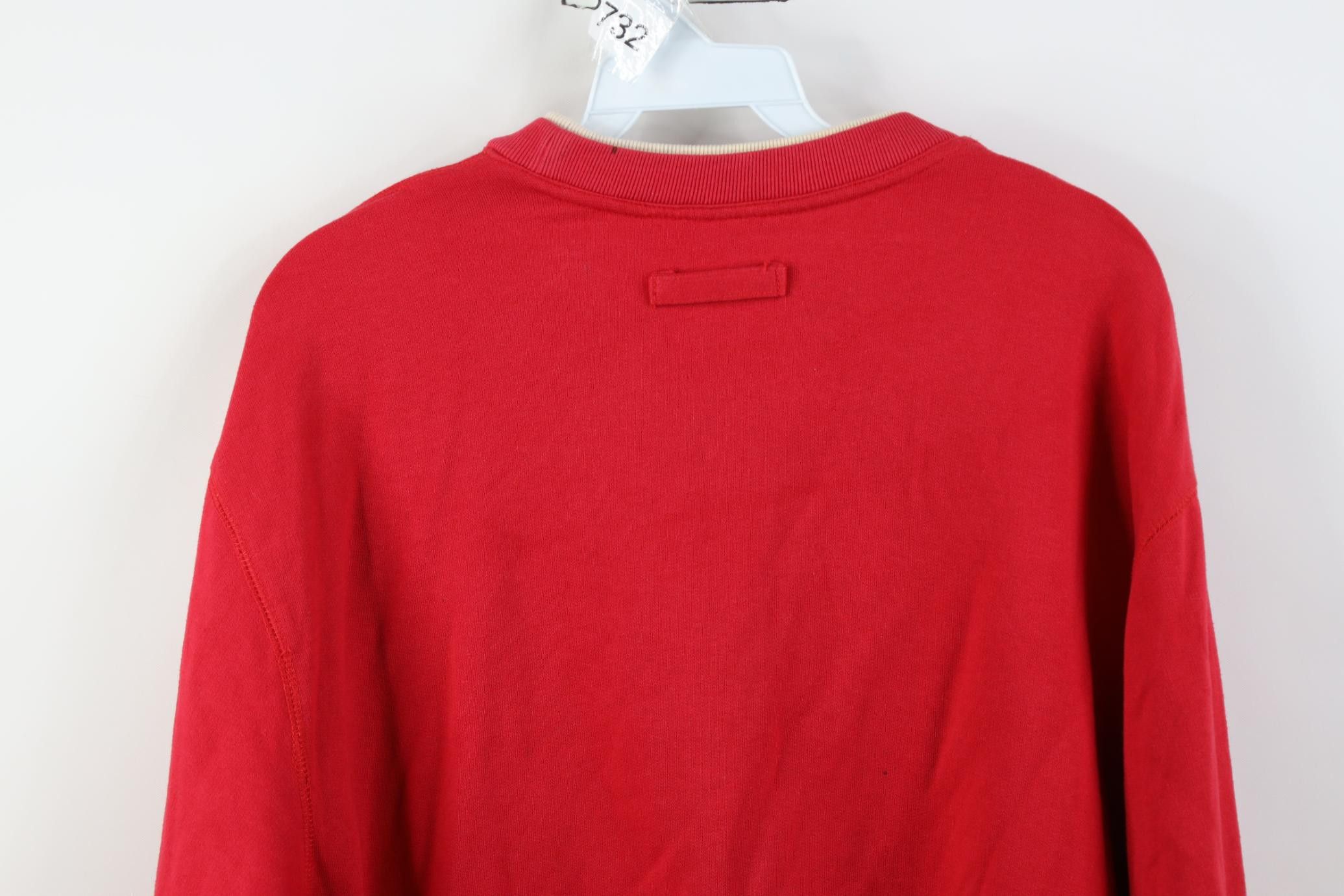 Champion Vintage 90s Champion Spell Layered Crewneck Sweatshirt Red Size M / US 6-8 / IT 42-44 - 14 Thumbnail