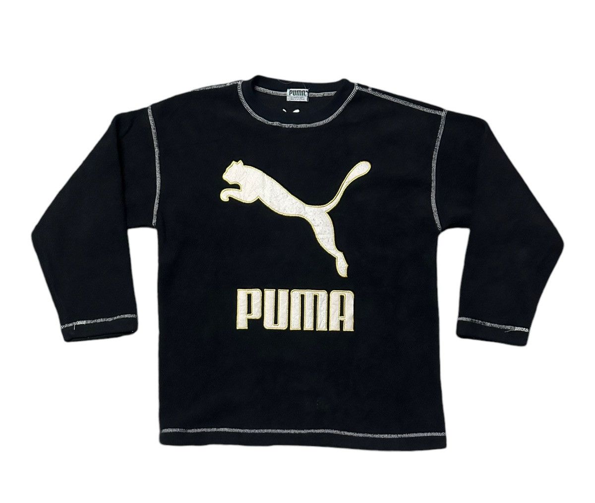 Puma Vintage 80s Puma fleece sweatshirt Size US M / EU 48-50 / 2 - 6 Thumbnail