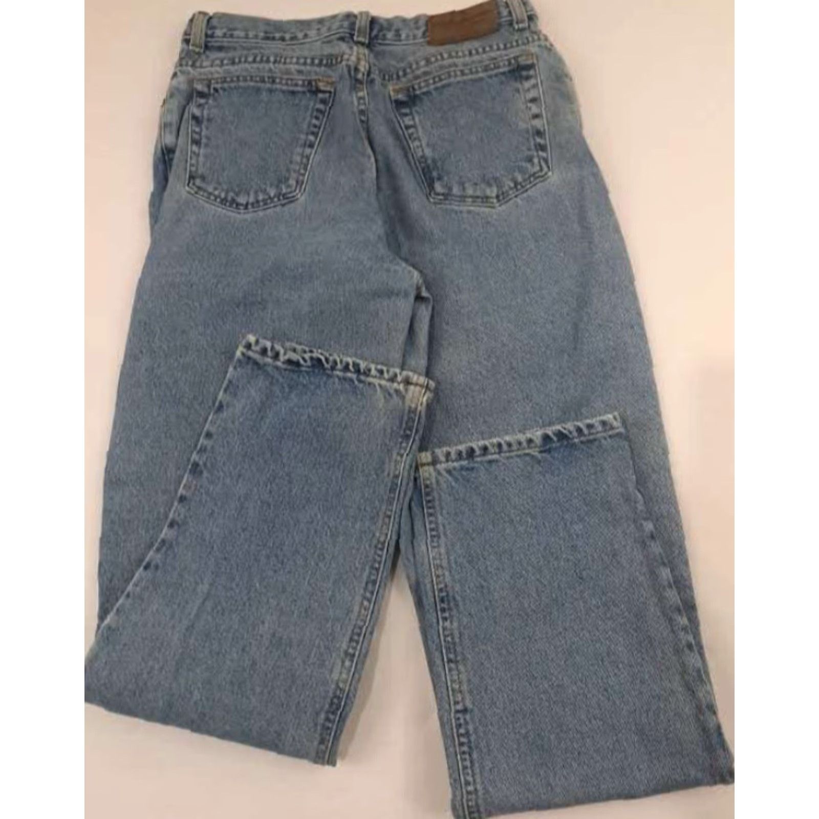 Ralph Lauren Lauren Jeans Co. Woman Jeans Size 10 Blue Medium Wash Straight Zipper Size 32" / US 10 / IT 46 - 5 Thumbnail