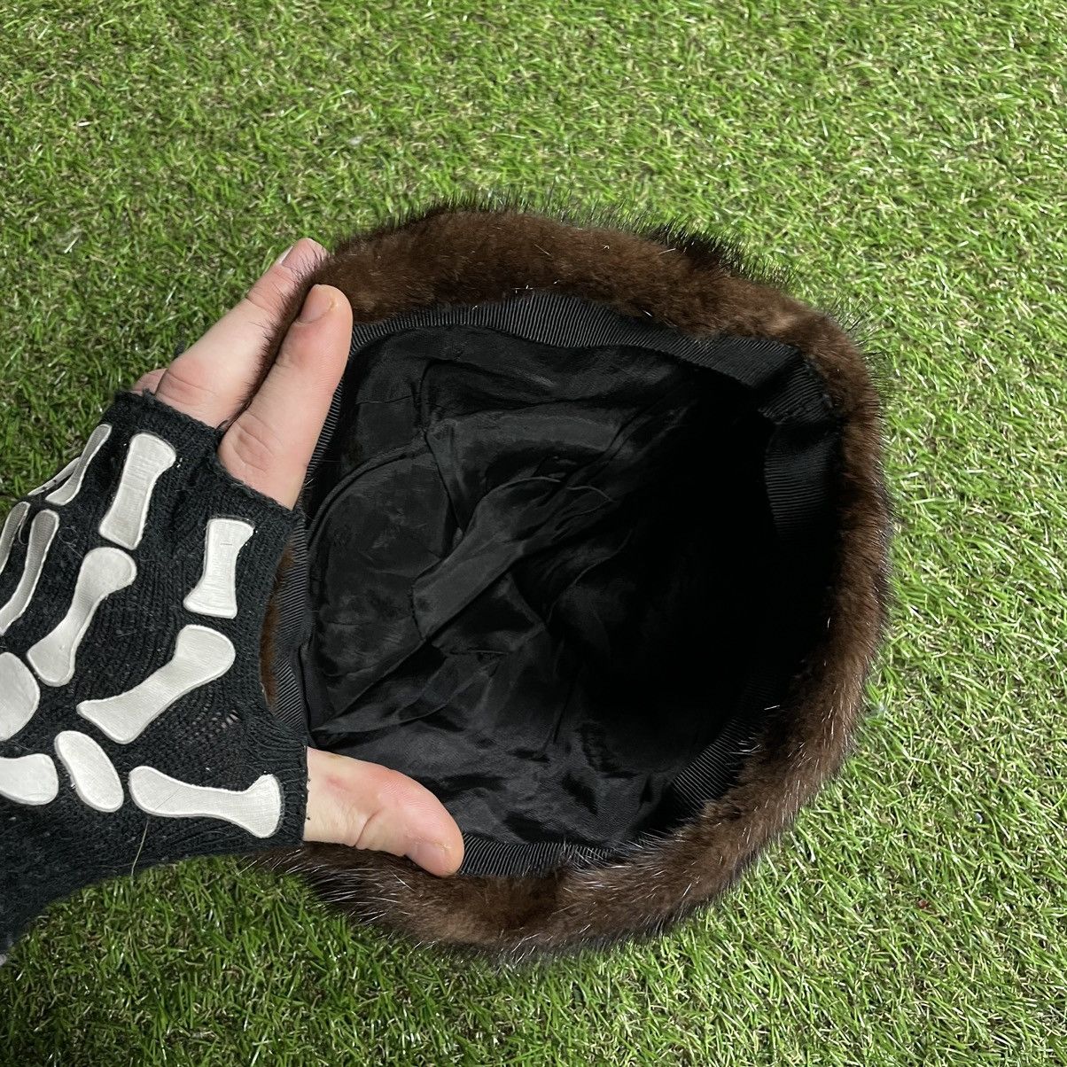 Vintage Vintage Y2K Fuzzy Beanie Mohair Alt Grunge Streetwear OS Size ONE SIZE - 4 Thumbnail