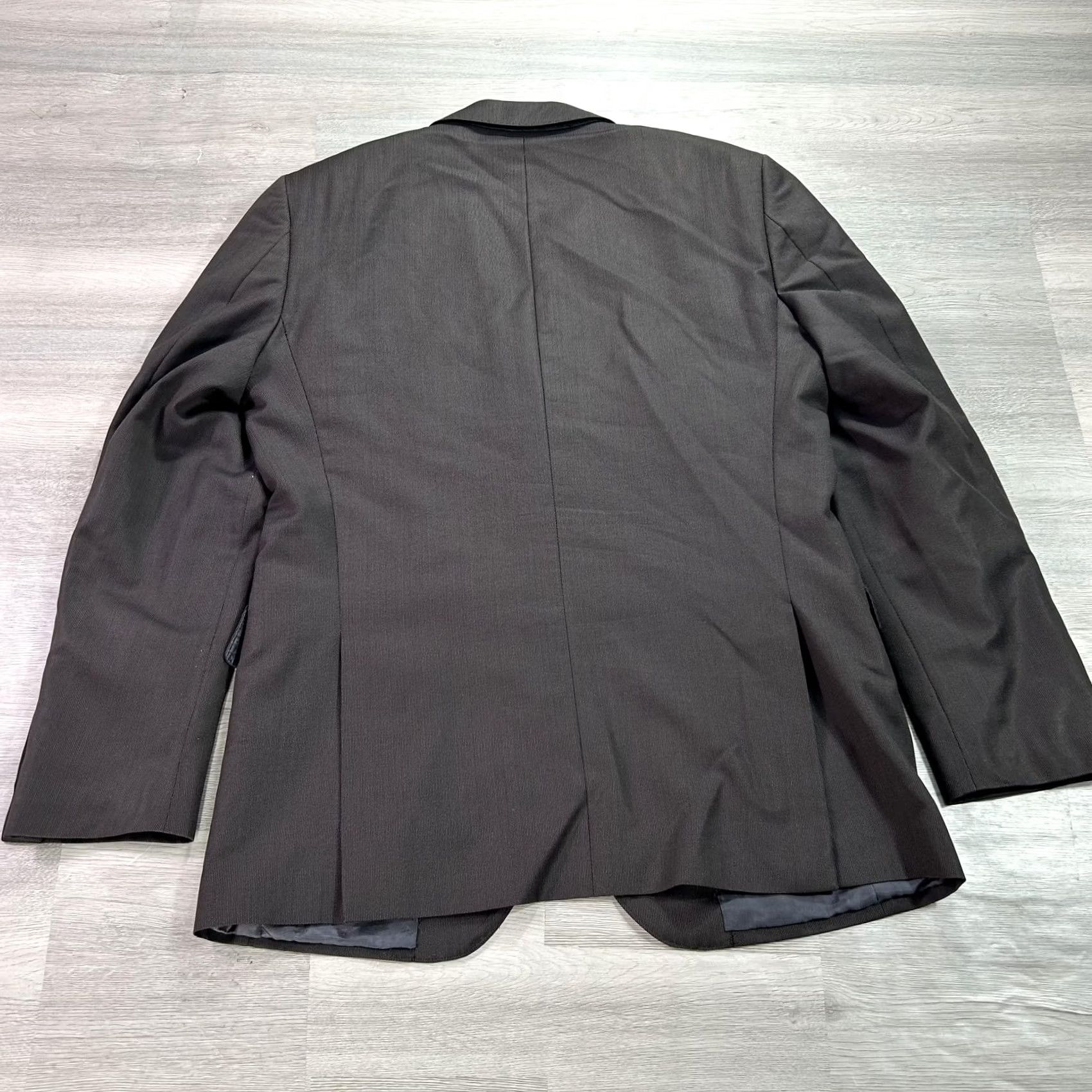 Ermenegildo Zegna Ermenegildo Zegna Suit Jacket Mens 38 Short Brown Wool Silk Herringbone Size US 38 / EU 54 - 2 Thumbnail