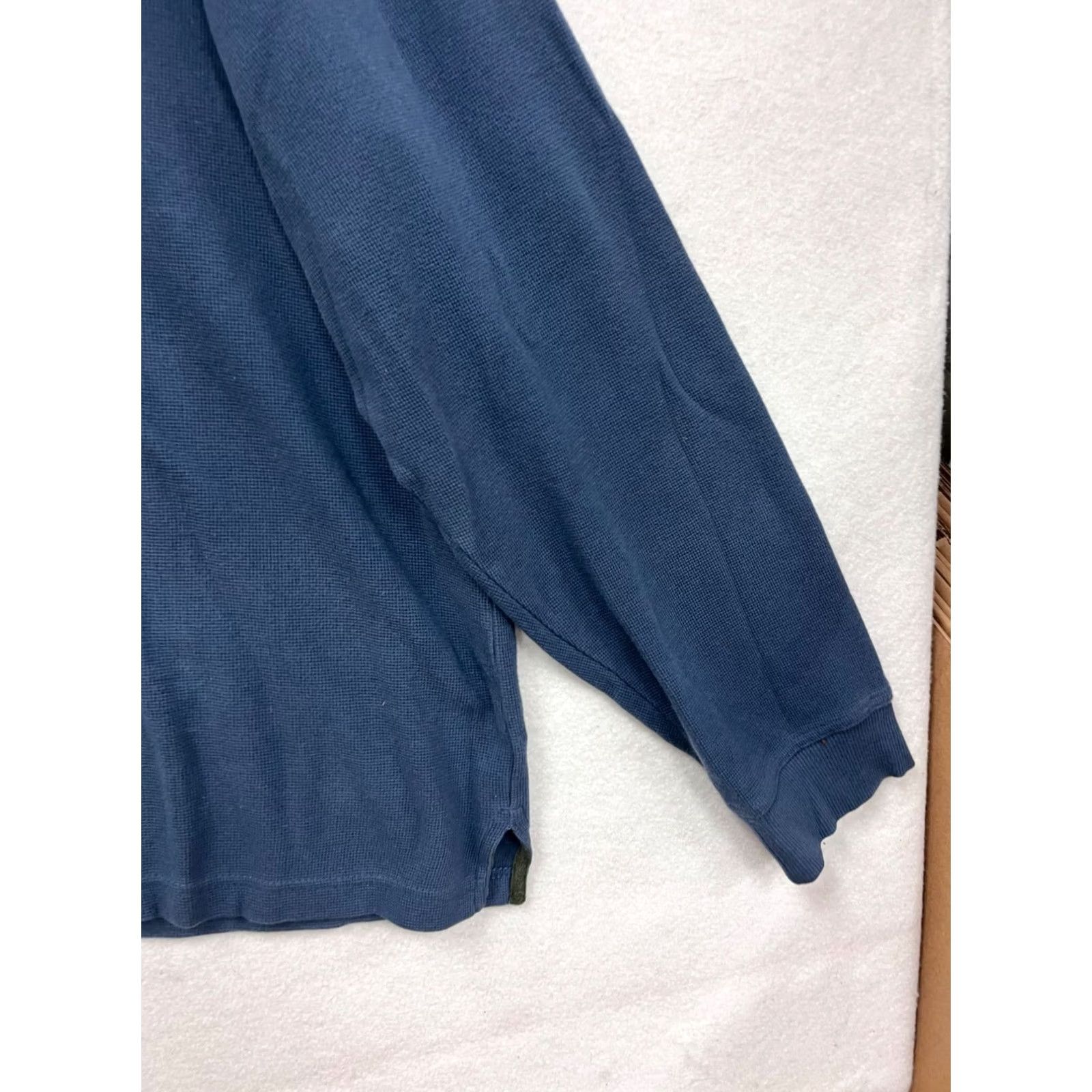 Vintage L.L.Bean Sweatshirt 2XL Blue Cotton Pullover Crewneck Mens Harry? Size US XXL / EU 58 / 5 - 4 Thumbnail