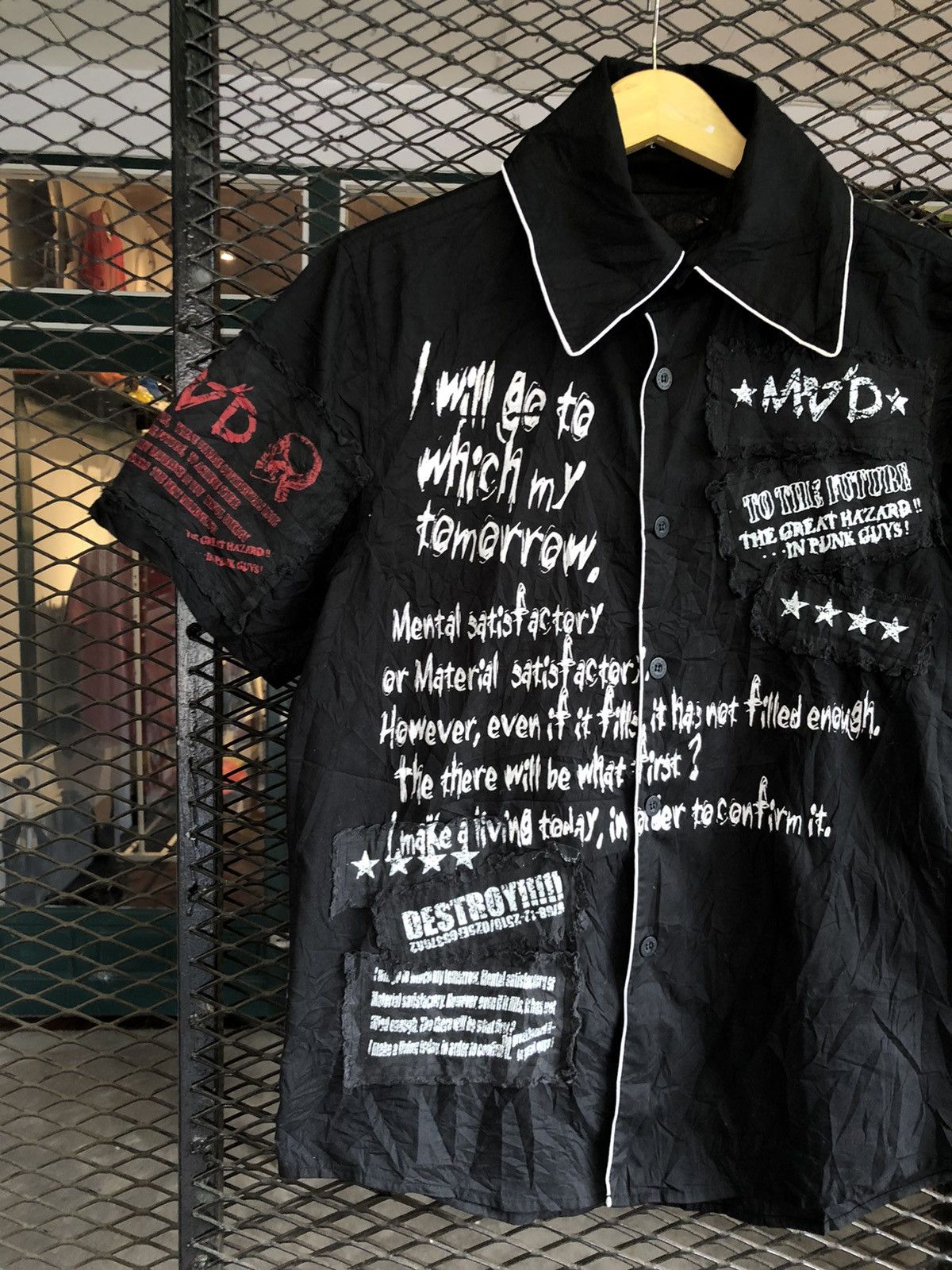 Japanese Brand JAPANESE MAD PUNK SEDITIONARIES PUNK STYLE Size US L / EU 52-54 / 3 - 3 Thumbnail