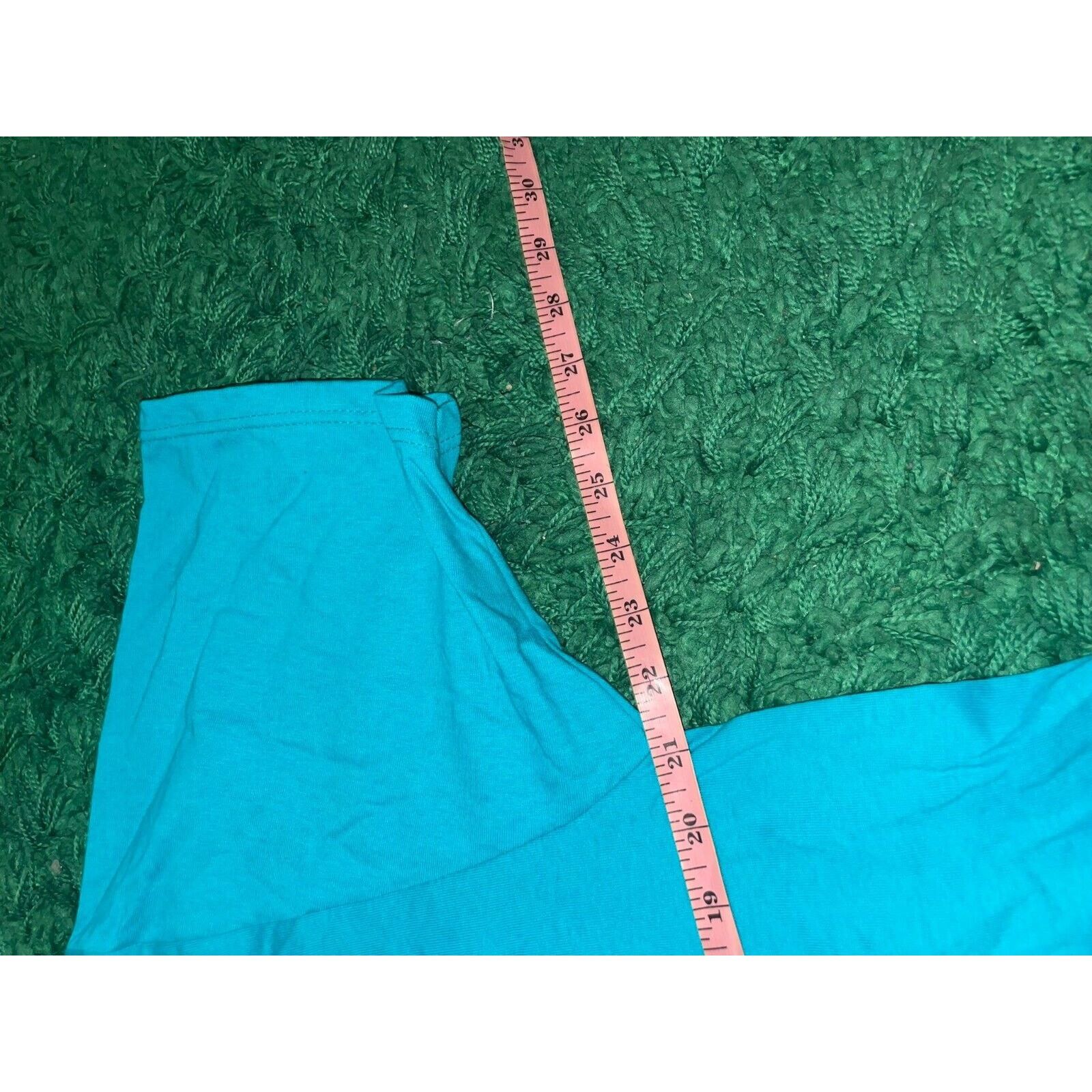 Jerzees Vintage Grand Teton Shirt Teal Tee Stained VTG 90s Large Size US L / EU 52-54 / 3 - 7 Thumbnail