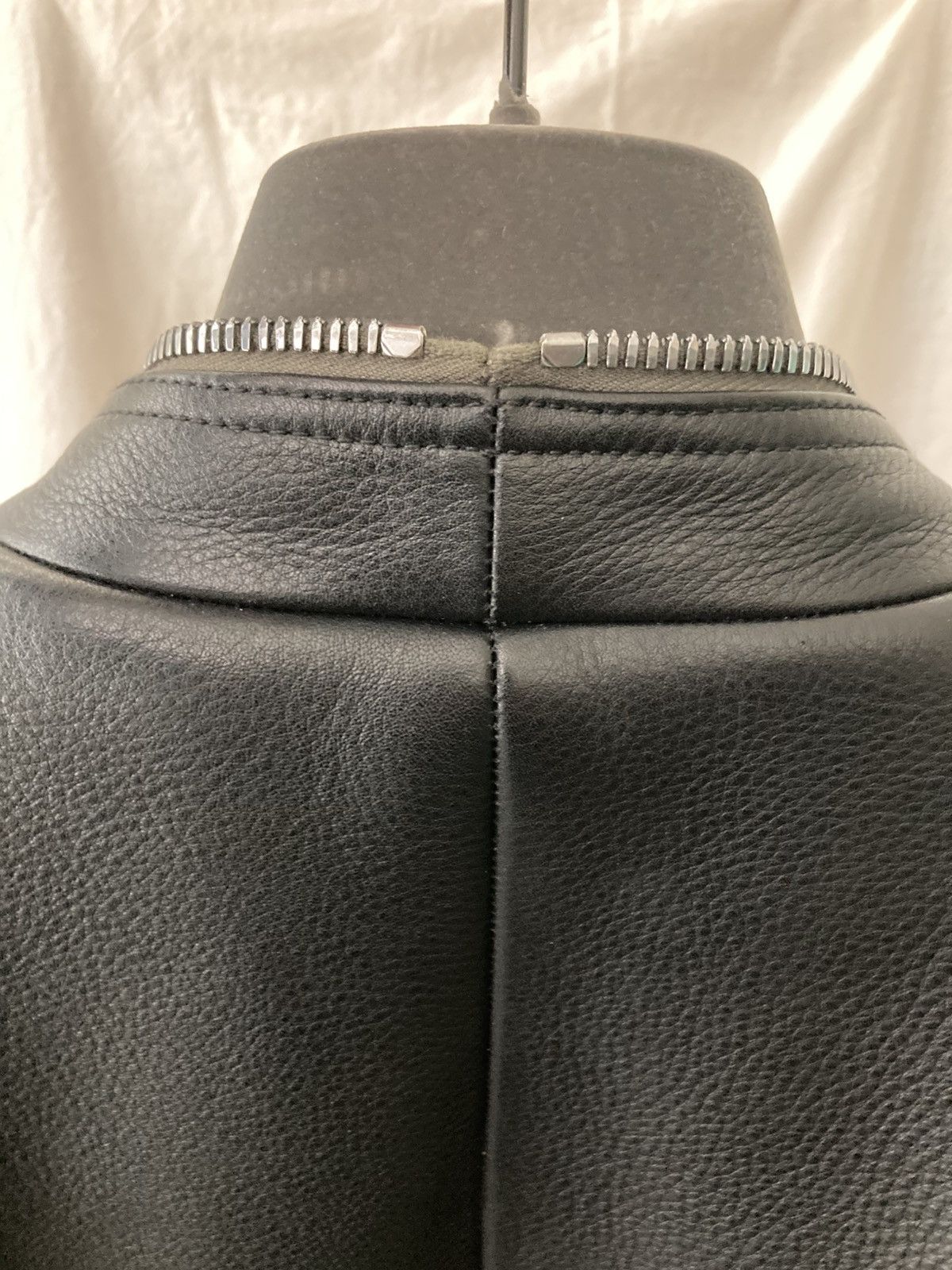 Rick Owens NEVER WORN/ Rick Owens Black Kunst Leather Jacket Size US M / EU 48-50 / 2 - 15 Thumbnail