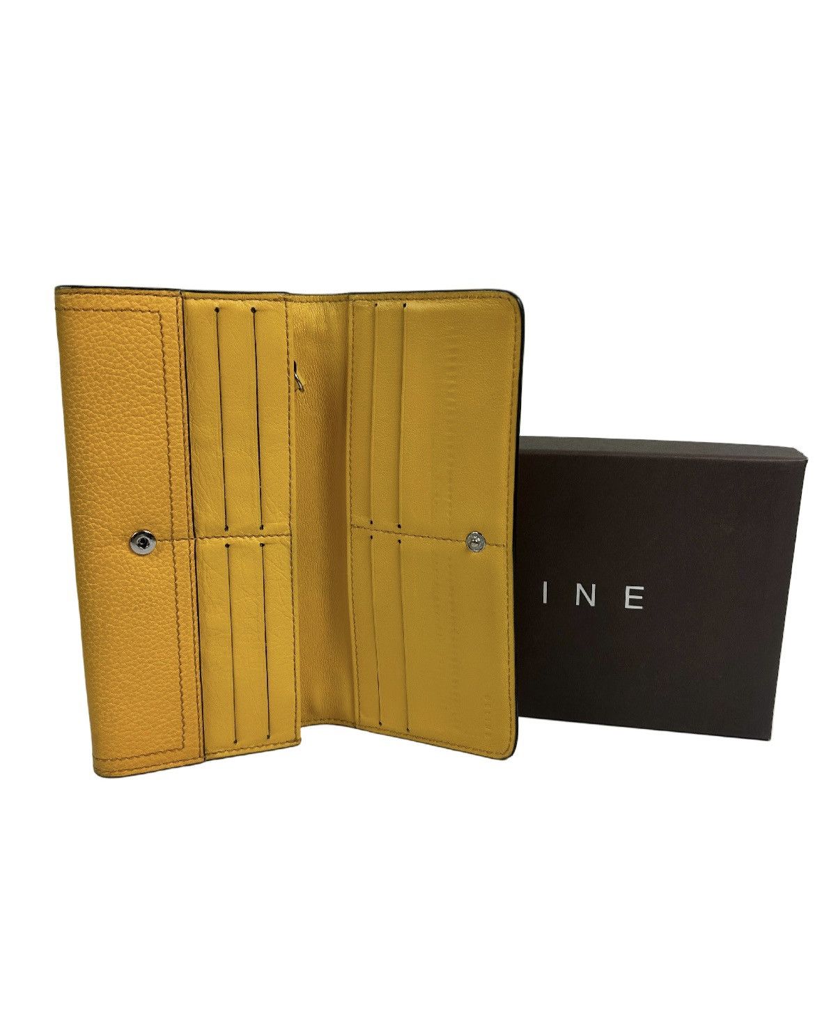Celine Celine Lemon Flap Long Wallet Size ONE SIZE - 3 Thumbnail