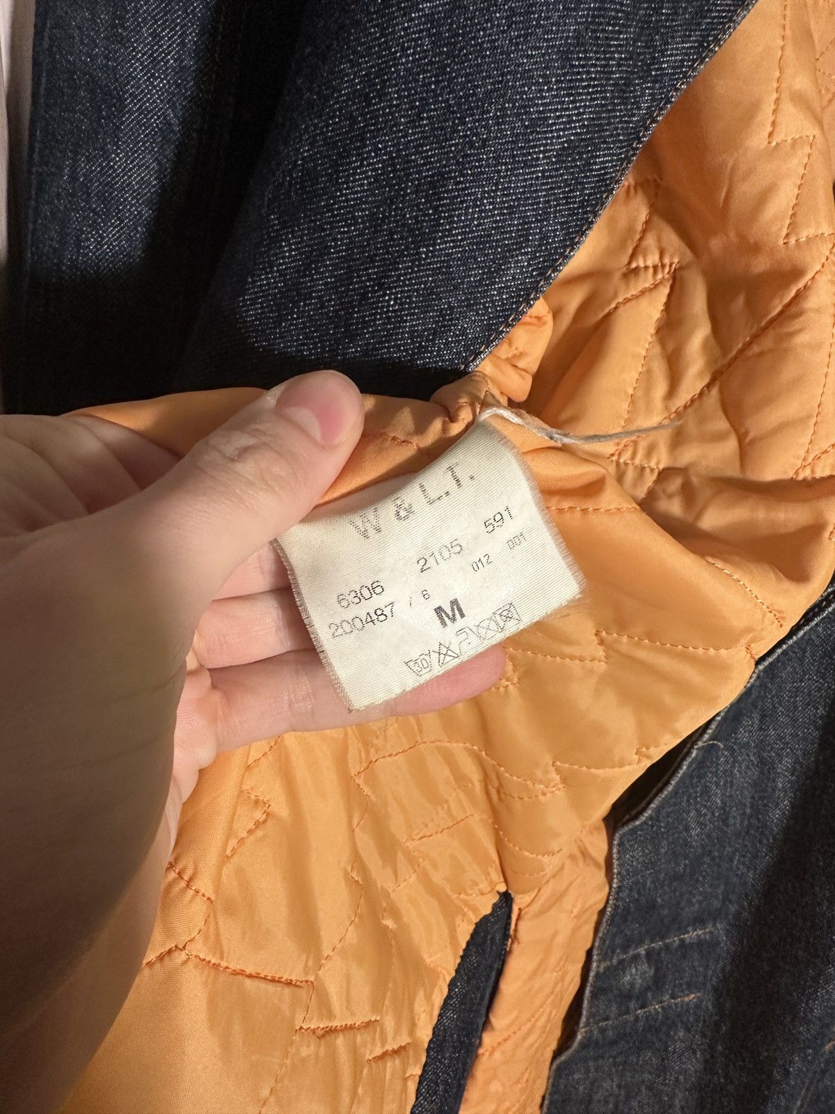 Vintage × W&LT × Walter Van Beirendonck NOS Early 90s Caban denim coat Vintage archive Walt Size US M / EU 48-50 / 2 - 12 Thumbnail