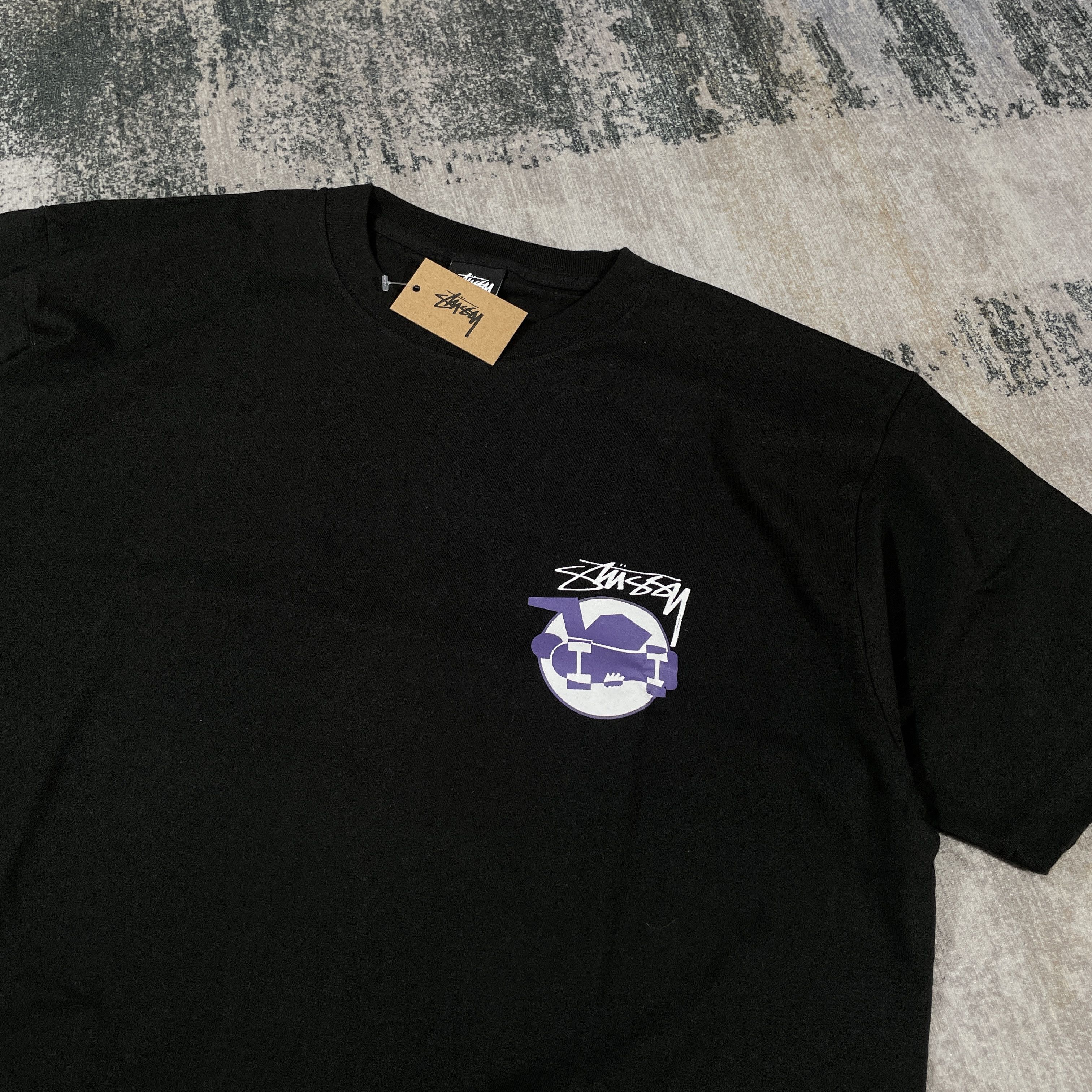 Stussy Stussy Skateman Tee Black BNWT Size US L / EU 52-54 / 3 - 4 Thumbnail