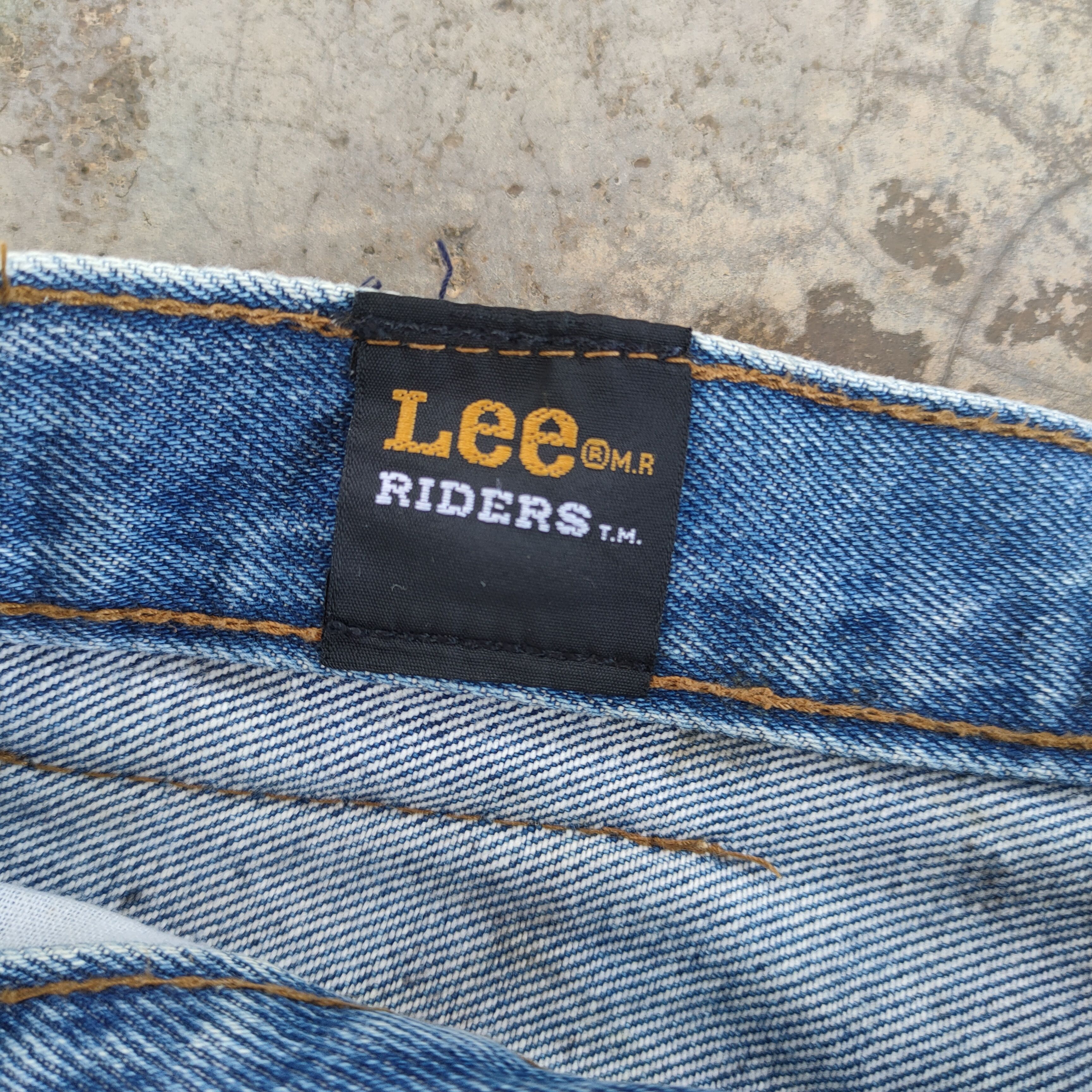 Lee VINTAGE LEE RIDERS FADED DISTRESSED JEANS DENIM PANTS Size US 32 / EU 48 - 7 Thumbnail