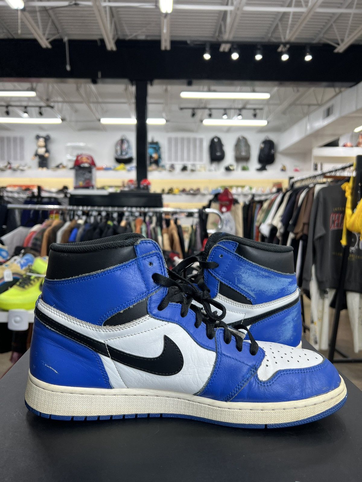 Jordan Brand × Nike Air Jordan 1 Game Royal Sz. 12 (2018) Size US 12 / EU 45 - 4 Thumbnail
