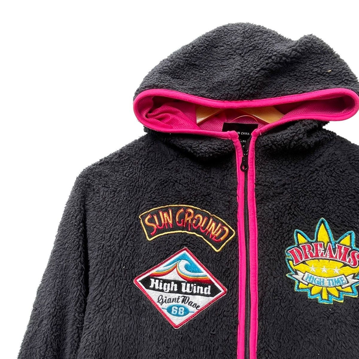 Japanese Brand Vintage Japanese Brand Maga Lester Fleece Hooded Jacket Size US M / EU 48-50 / 2 - 3 Thumbnail