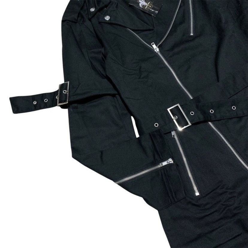 Japanese Brand DEVIL N BASS ASYMMETRICAL LONG COAT GOTHIC V-KEII LGB STYLE Size US L / EU 52-54 / 3 - 3 Thumbnail