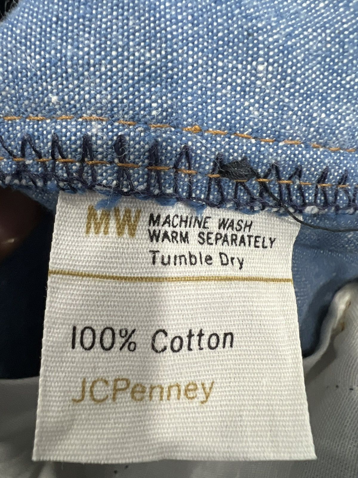 JCPenney Womens Vintage Jc Penney Denik Jeans Pants 28 Size 28" / US 6 / IT 42 - 3 Thumbnail