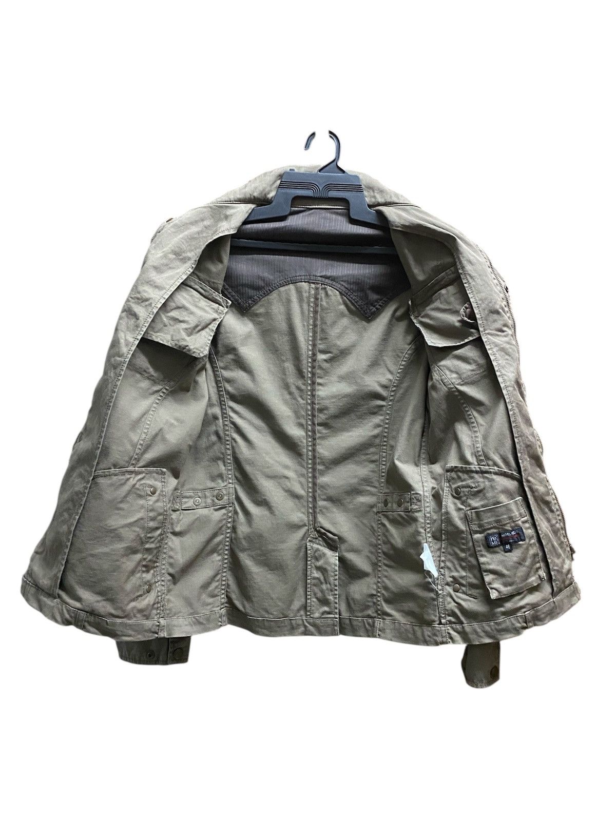Designer × Japanese Brand × Michel Klein MICHEL KLEIN homme jacket multipocket Size US S / EU 44-46 / 1 - 12 Thumbnail