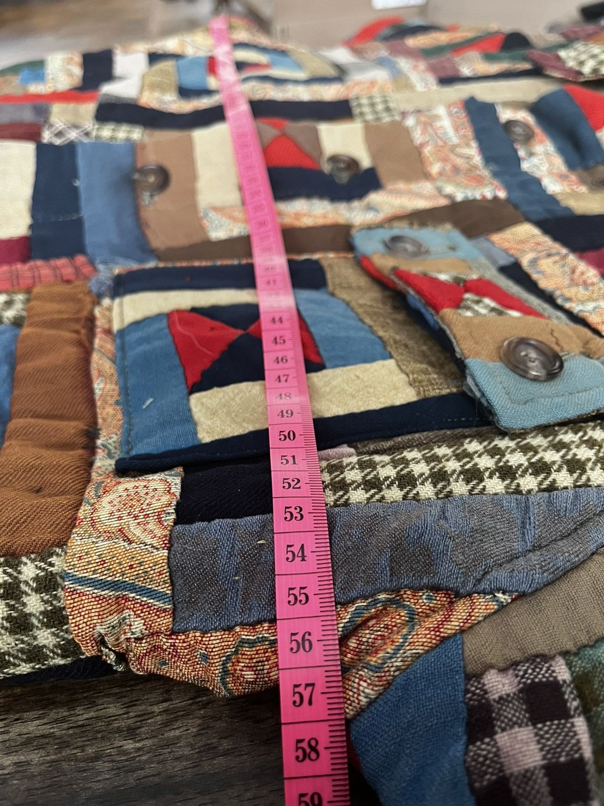 Bode Vintage quilt blanket jacket by BODE Size US L / EU 52-54 / 3 - 7 Thumbnail