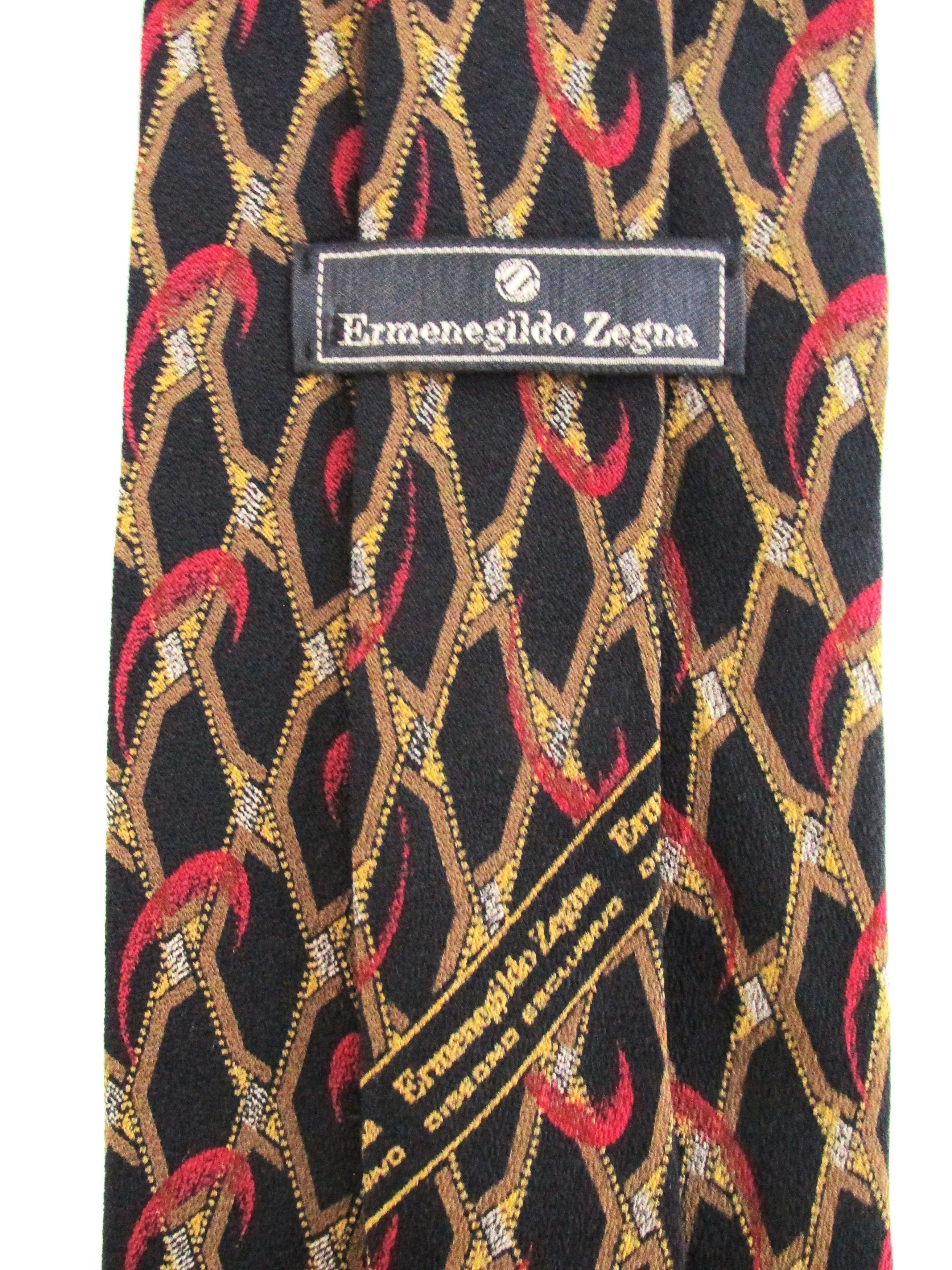 Ermenegildo Zegna Ermenegildo Zegna Men's Silk Tie Size ONE SIZE - 5 Thumbnail