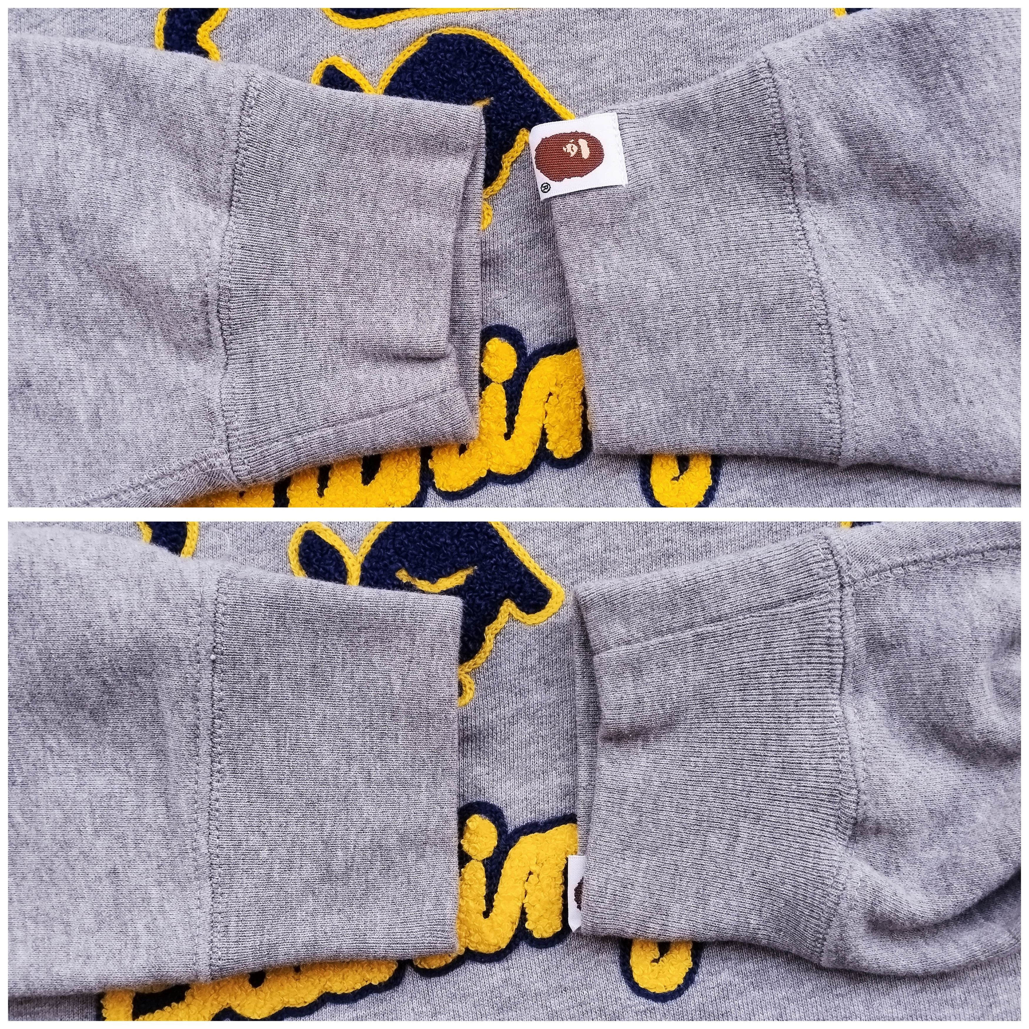 Bape Bape Embriodery Cropped Crewneck Size ONE SIZE - 4 Thumbnail