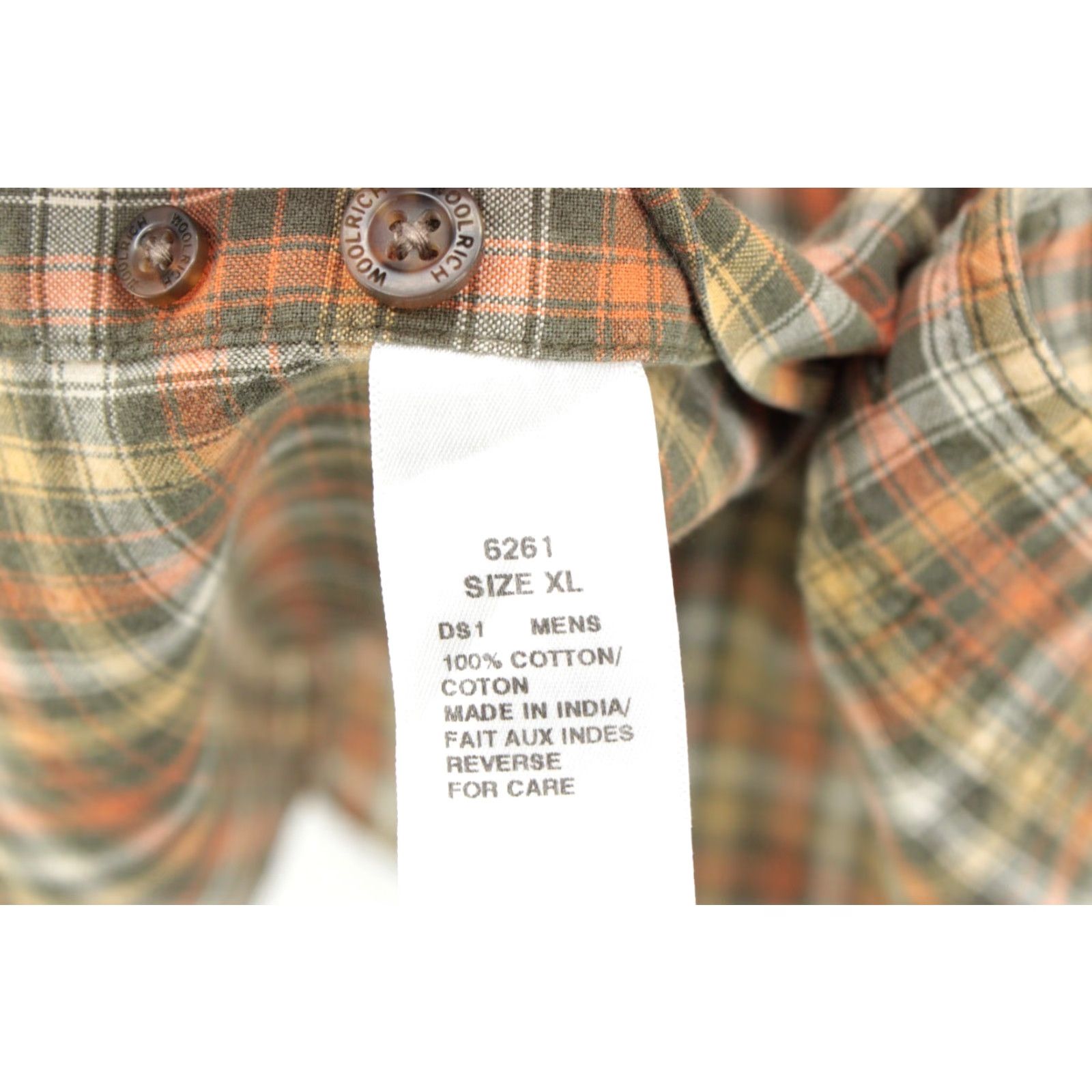 Vintage Woolrich Shirt Mens XL Brown Plaid Button-Down Long Sleeve Outdoors Workwear Size US XL / EU 56 / 4 - 6 Thumbnail