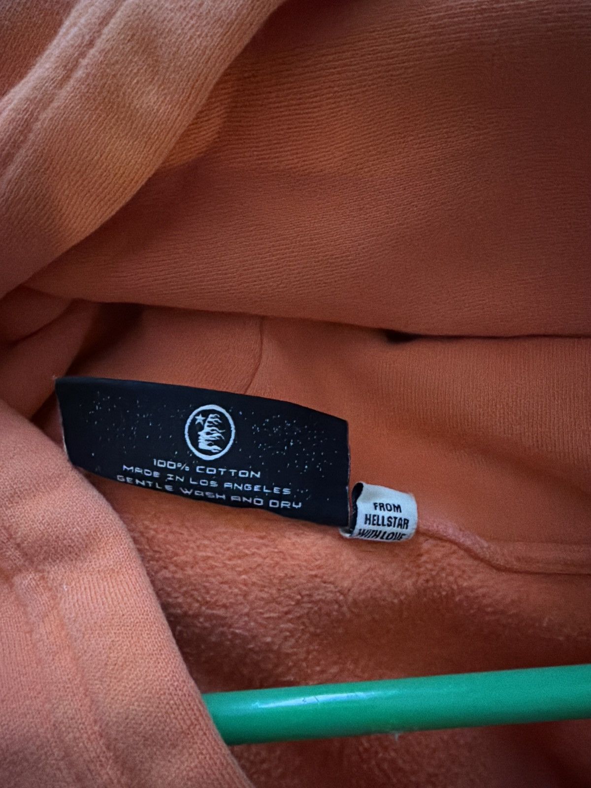 HELLSTAR Fire Orange Hellstar hoodie S Size US S / EU 44-46 / 1 - 8 Thumbnail
