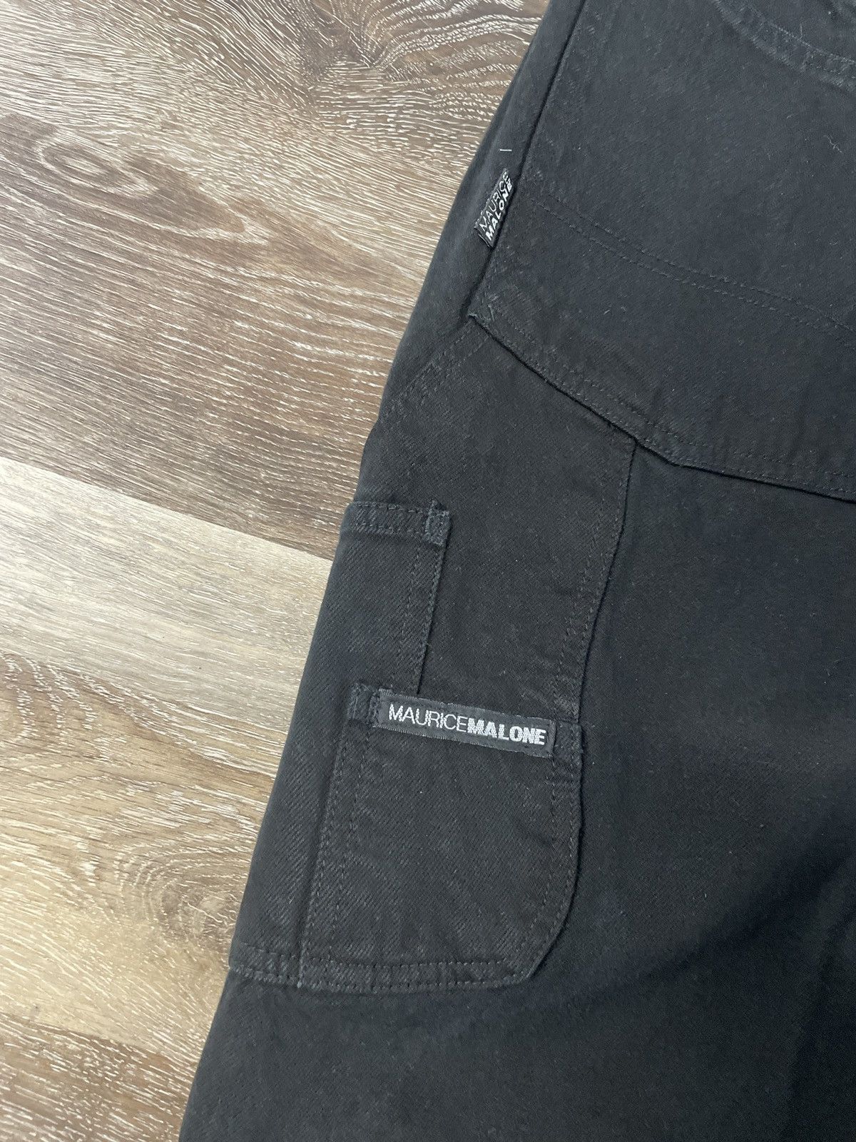 Other Vintage 2000s Maurice Malone baggy carpenter unique jeans Size US 38 / EU 54 - 3 Thumbnail