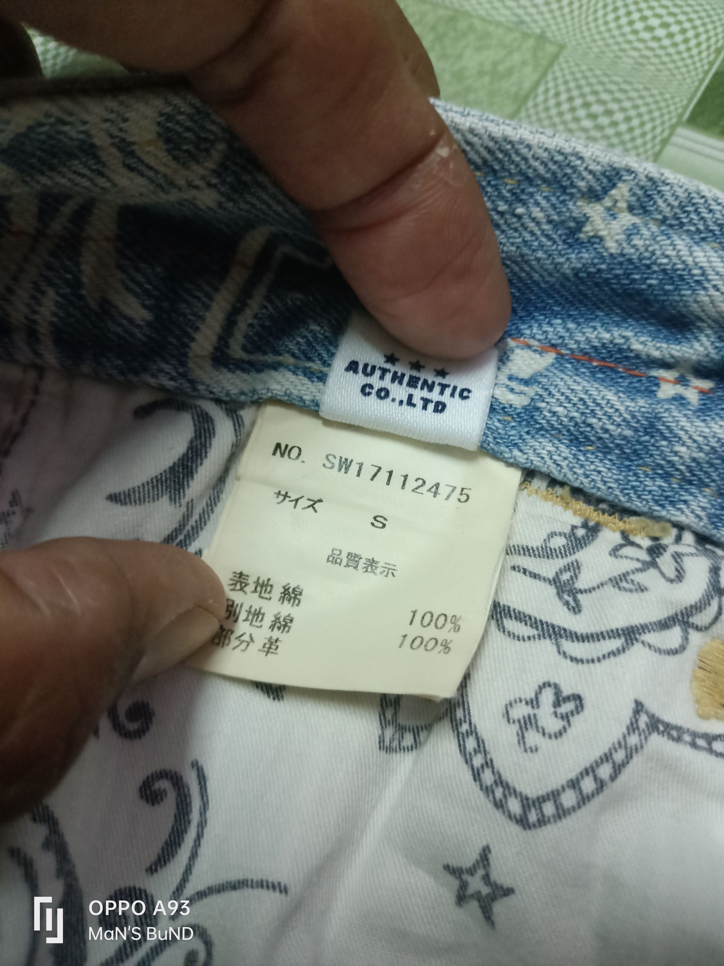 Japanese Brand Vintage CUBE SUGAR Jeans Size 29" - 12 Thumbnail