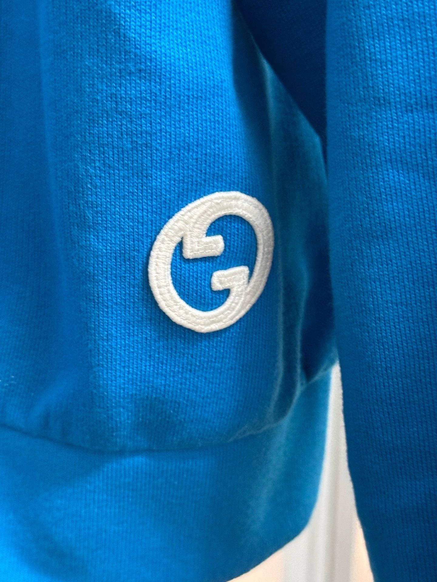 Gucci gucci blue sweatshirt with shoulder details Size US XS / EU 42 / 0 - 3 Thumbnail