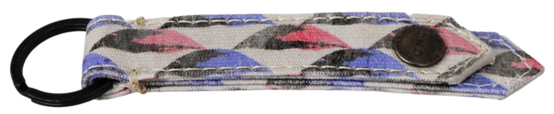 Costume National Chic Tri-Color Keychain Men's Accessory Size ONE SIZE - 1 Thumbnail