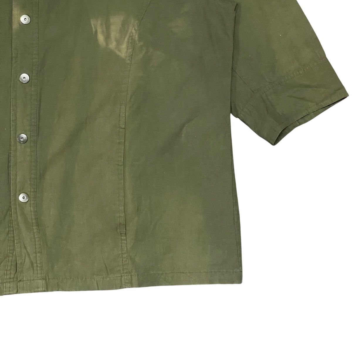 Japanese Brand Vintage Commontage 3/4 Sleeve 100% Silk Utility Army Shirt Size US XXL / EU 58 / 5 - 3 Thumbnail